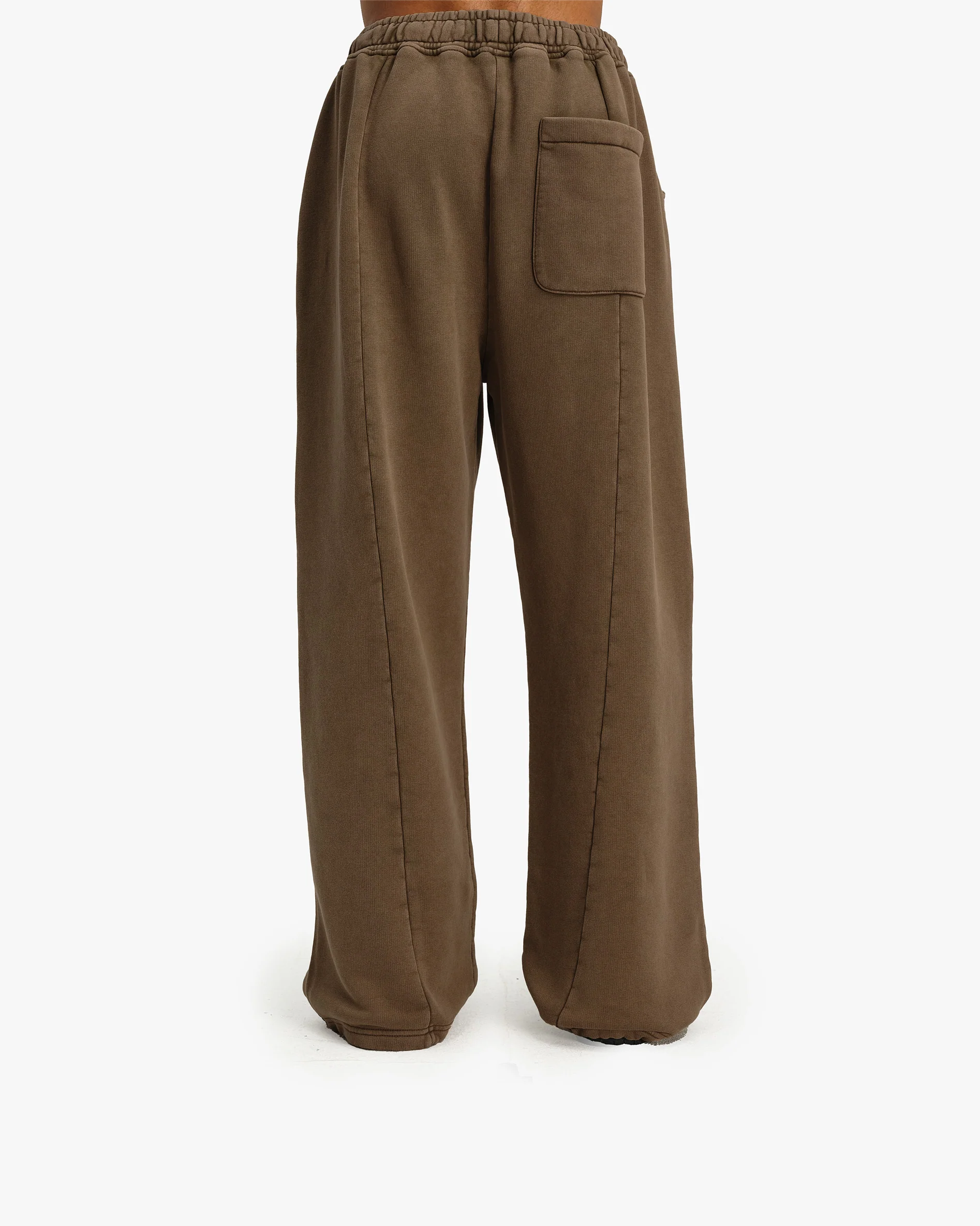 ACID WASHED JOGGER BROWN - Image 6