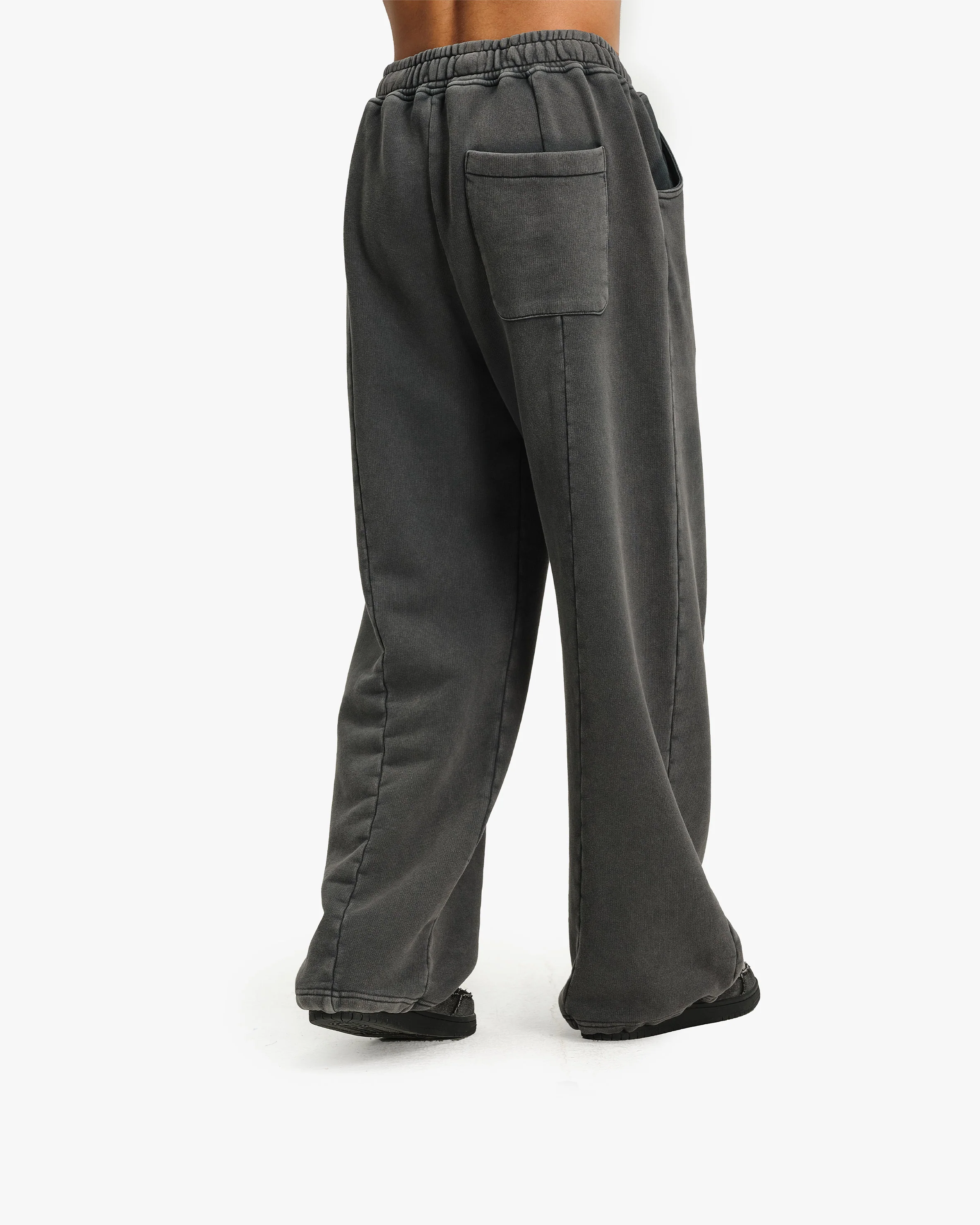 ACID WASHED JOGGER DARK GREY - Image 8