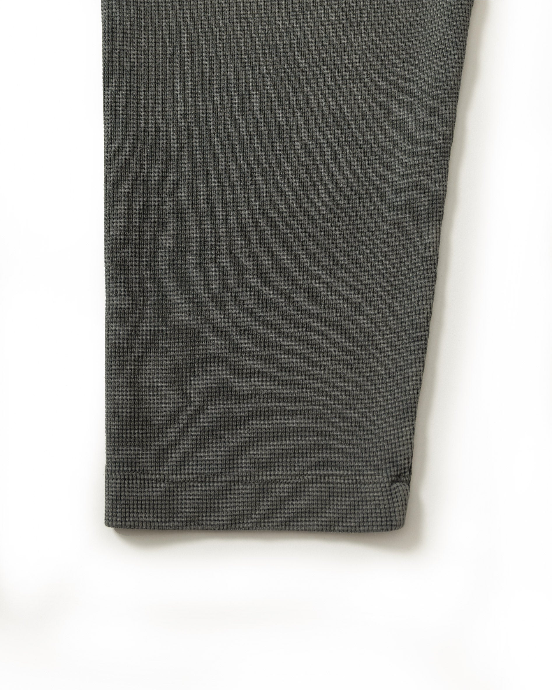 ACID WASHED WAFFLE LONGSLEEVE LIGHT GREY - Image 11
