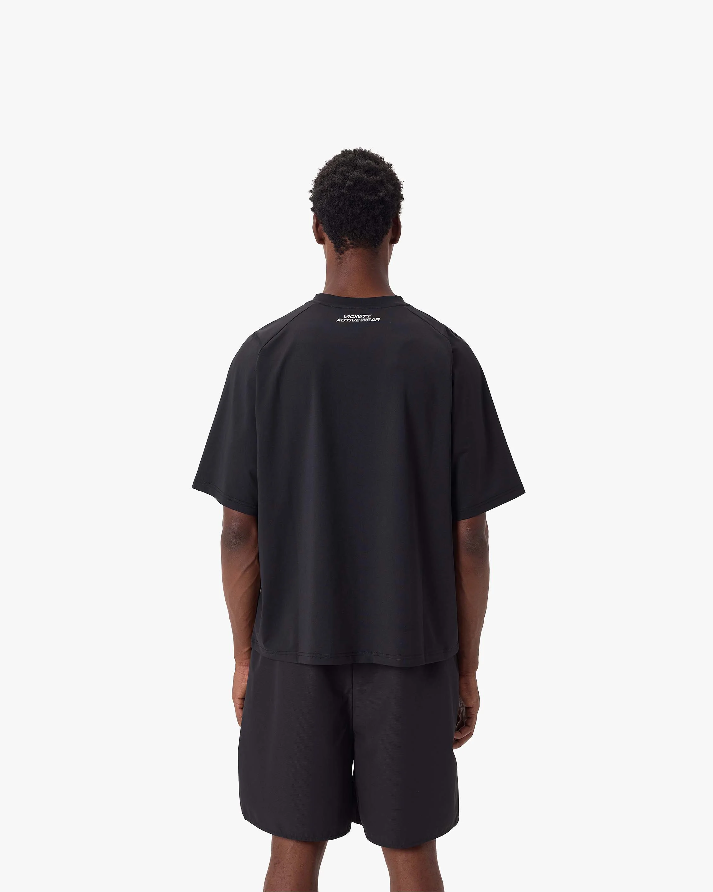 ACTIVEWEAR BOXY TEE BLACK - Image 6