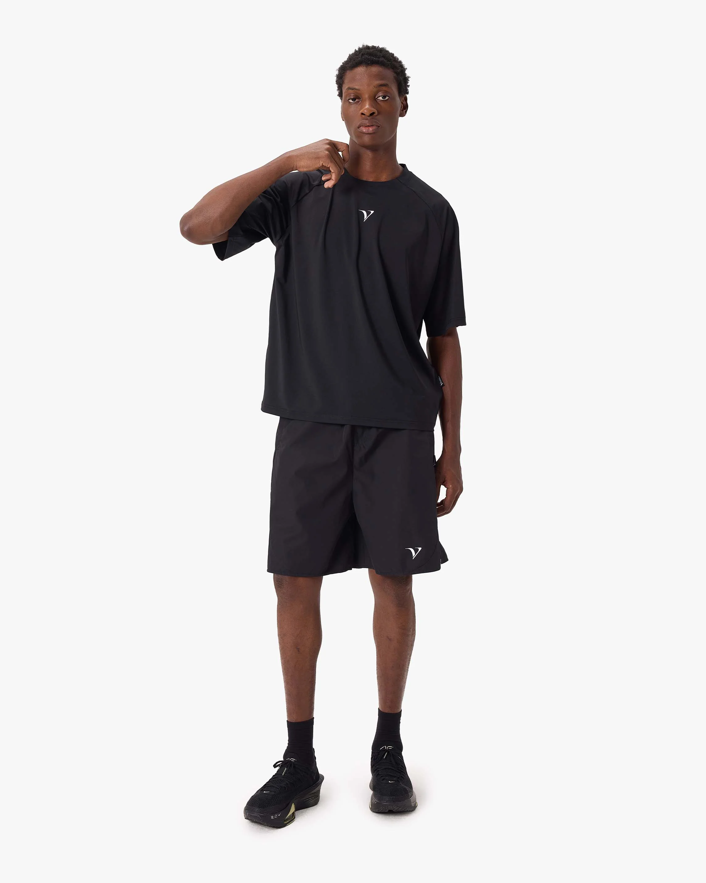 ACTIVEWEAR BOXY TEE BLACK - Image 8