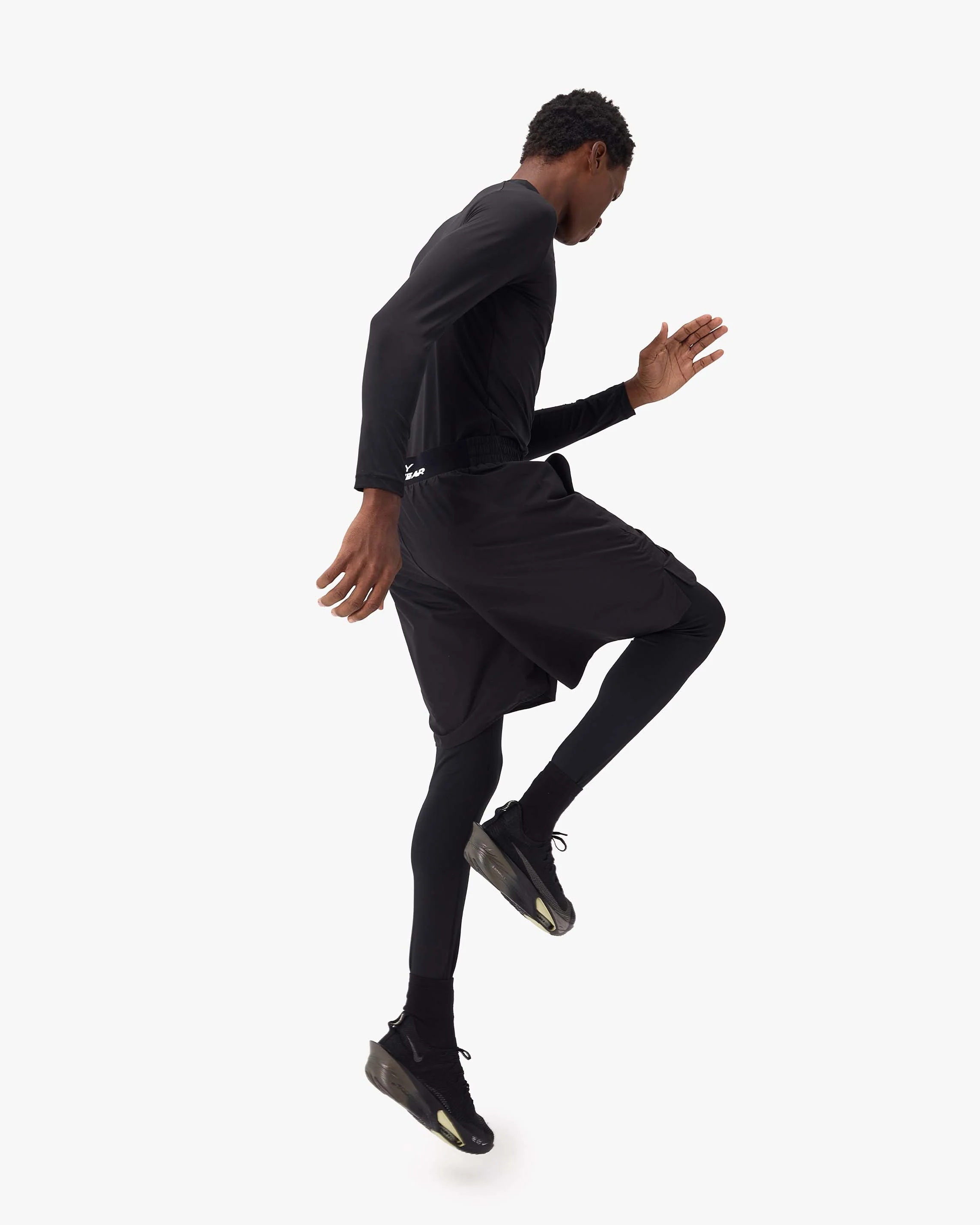 ACTIVEWEAR COMPRESSION LONGSLEEVE BLACK - Image 8