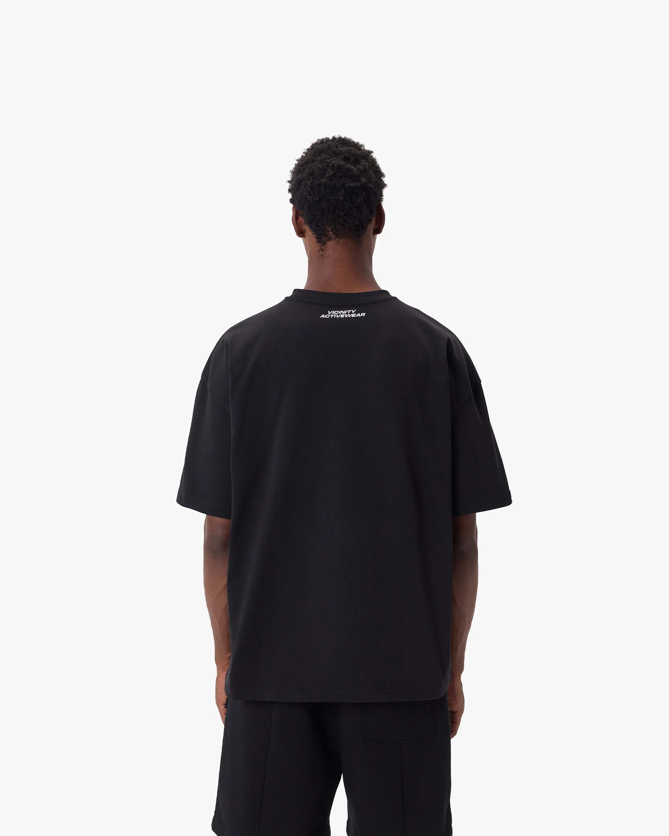 ACTIVEWEAR LOGO TEE BLACK - Image 6