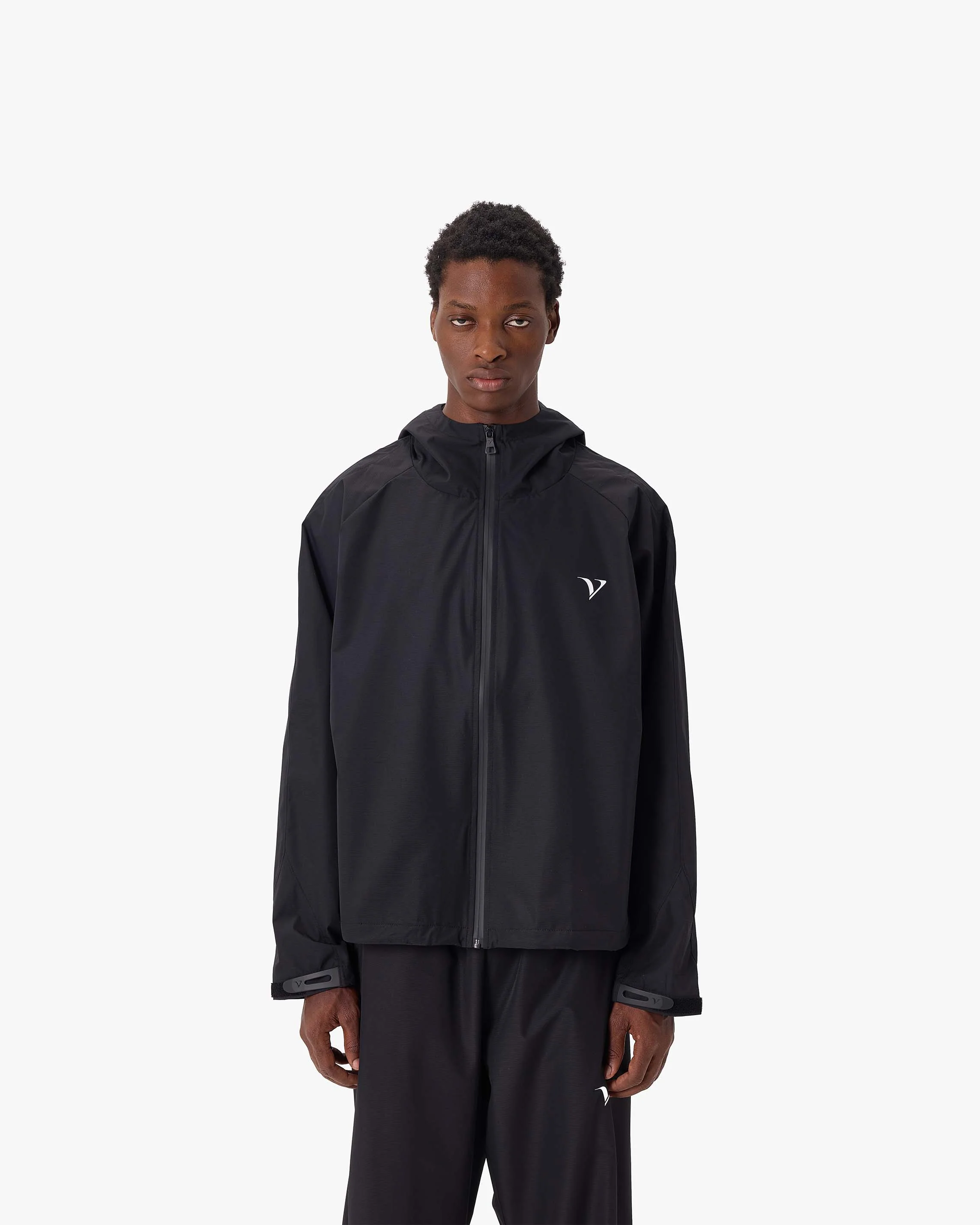 ACTIVEWEAR TRACK JACKET BLACK - Image 3