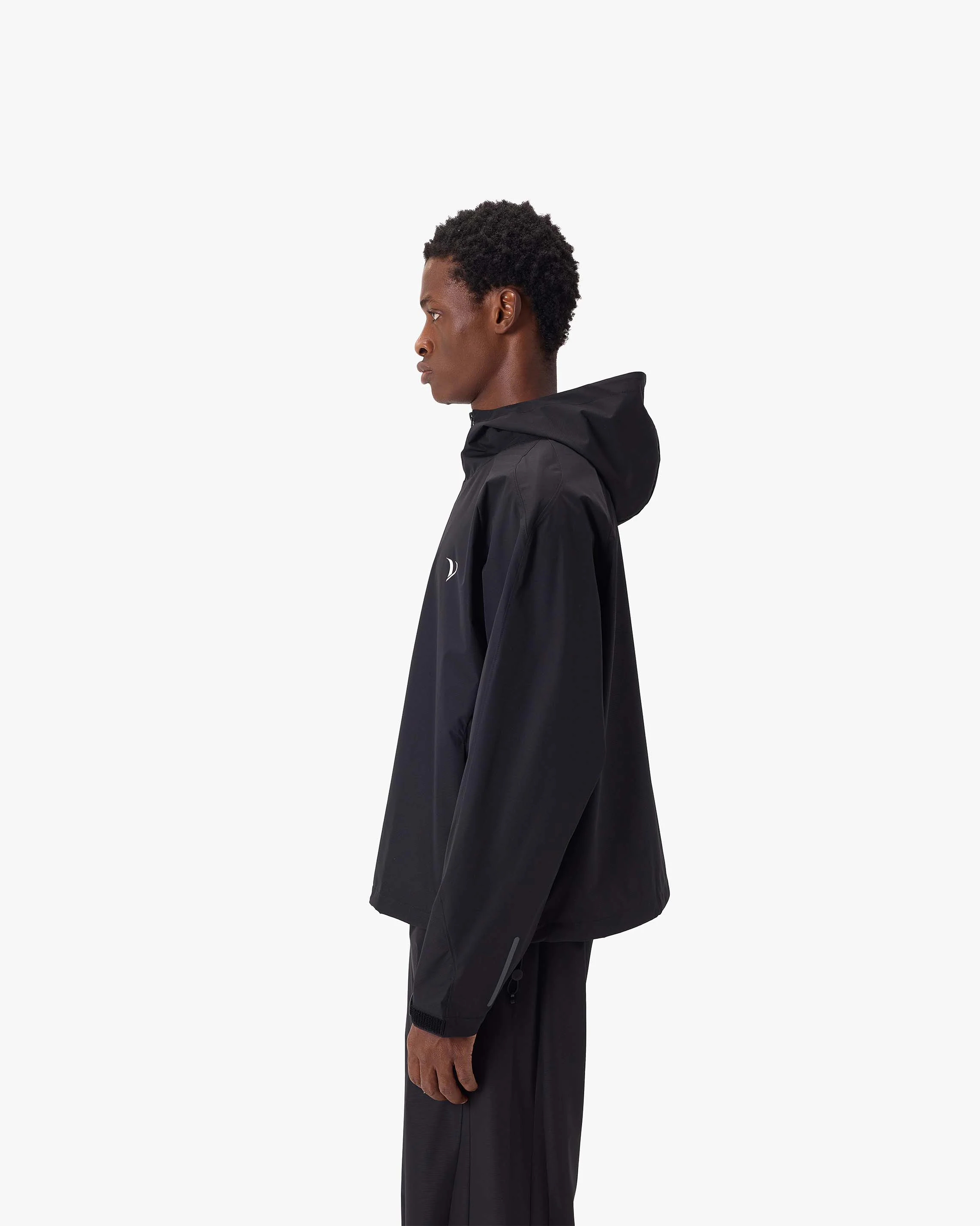 ACTIVEWEAR TRACK JACKET BLACK - Image 5