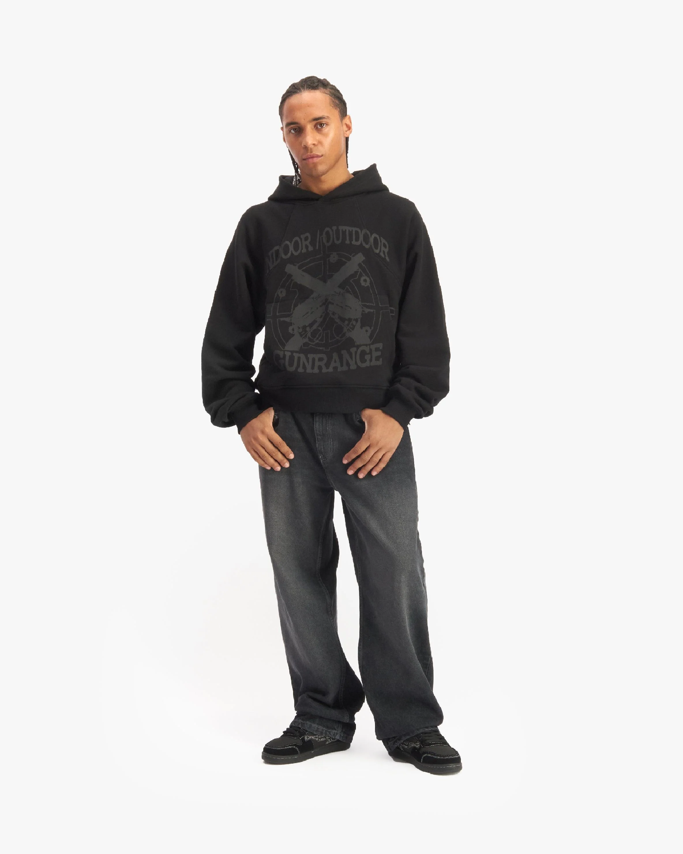 AKIMBO HOODIE BLACK - Image 7