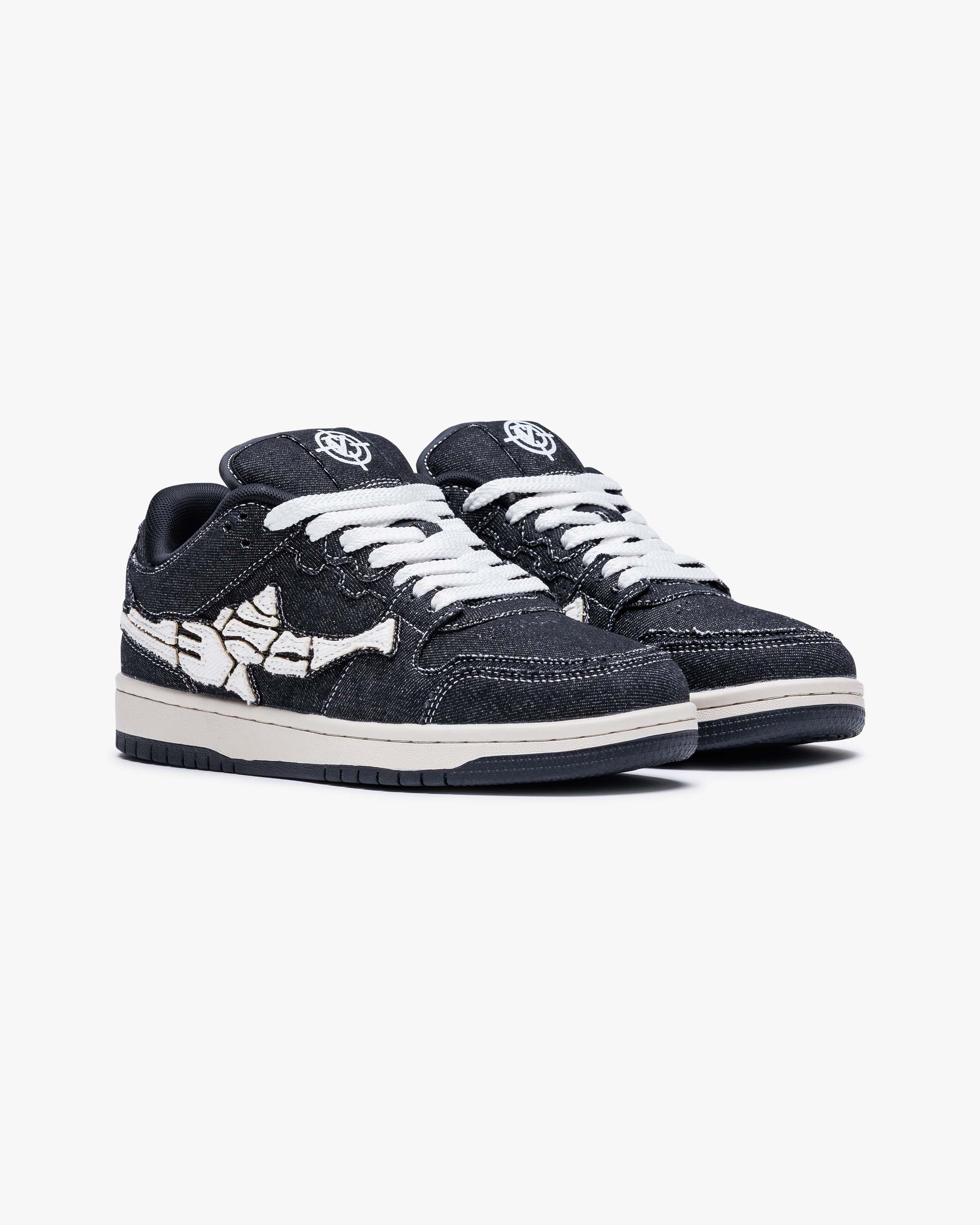 AKIMBO LOWS "SELVEDGE DENIM BLACK" - Image 3