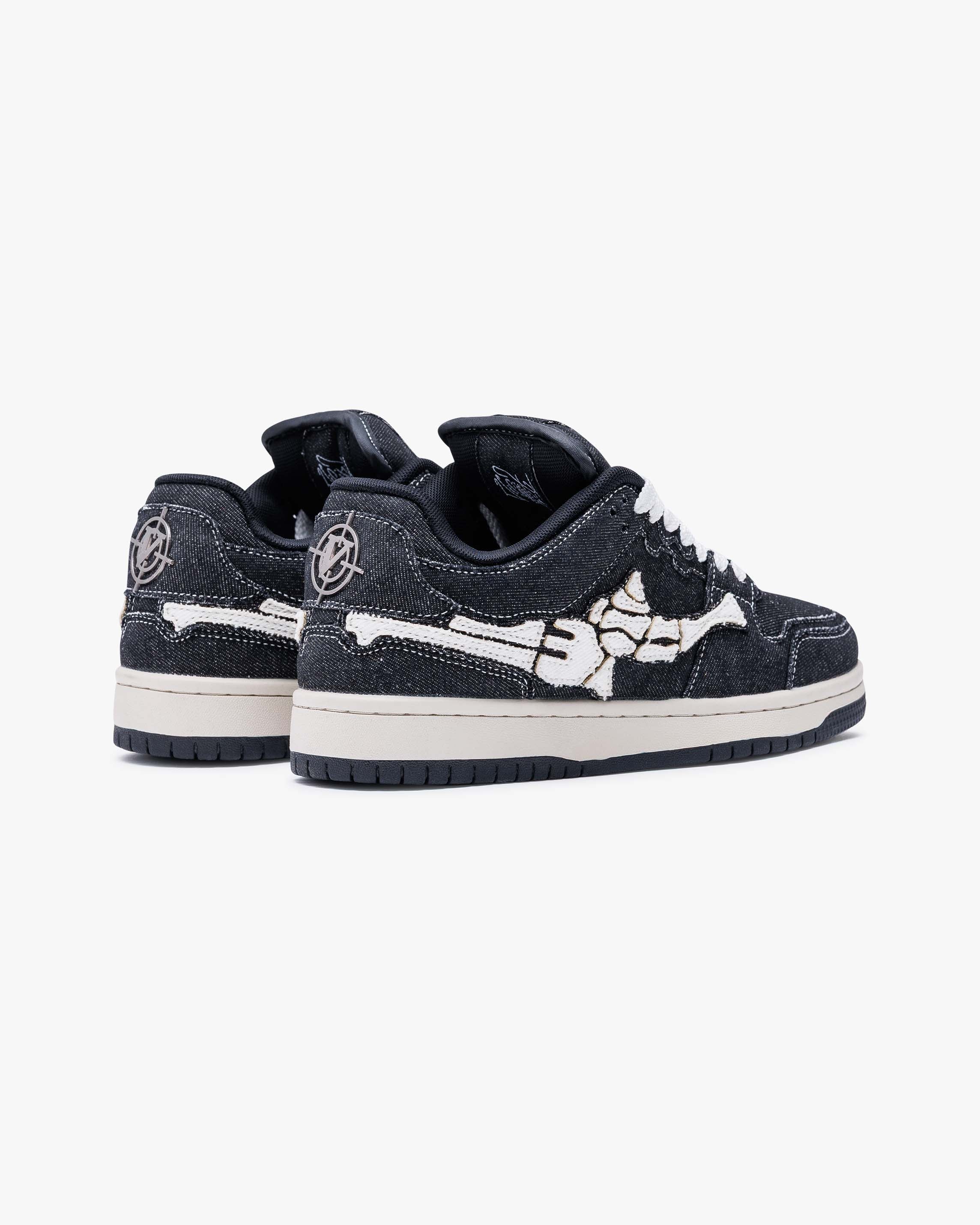 AKIMBO LOWS "SELVEDGE DENIM BLACK" - Image 4
