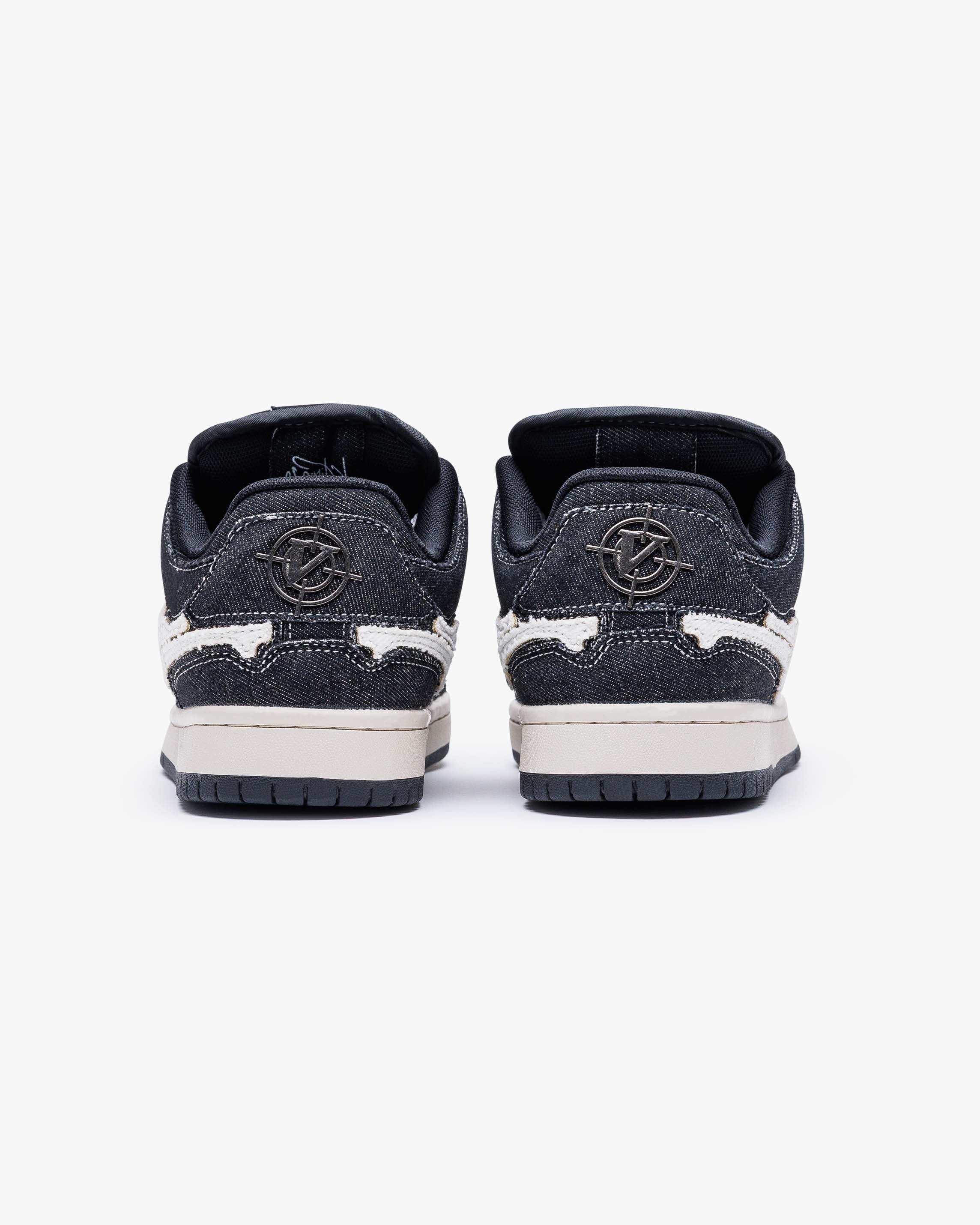 AKIMBO LOWS "SELVEDGE DENIM BLACK" - Image 6