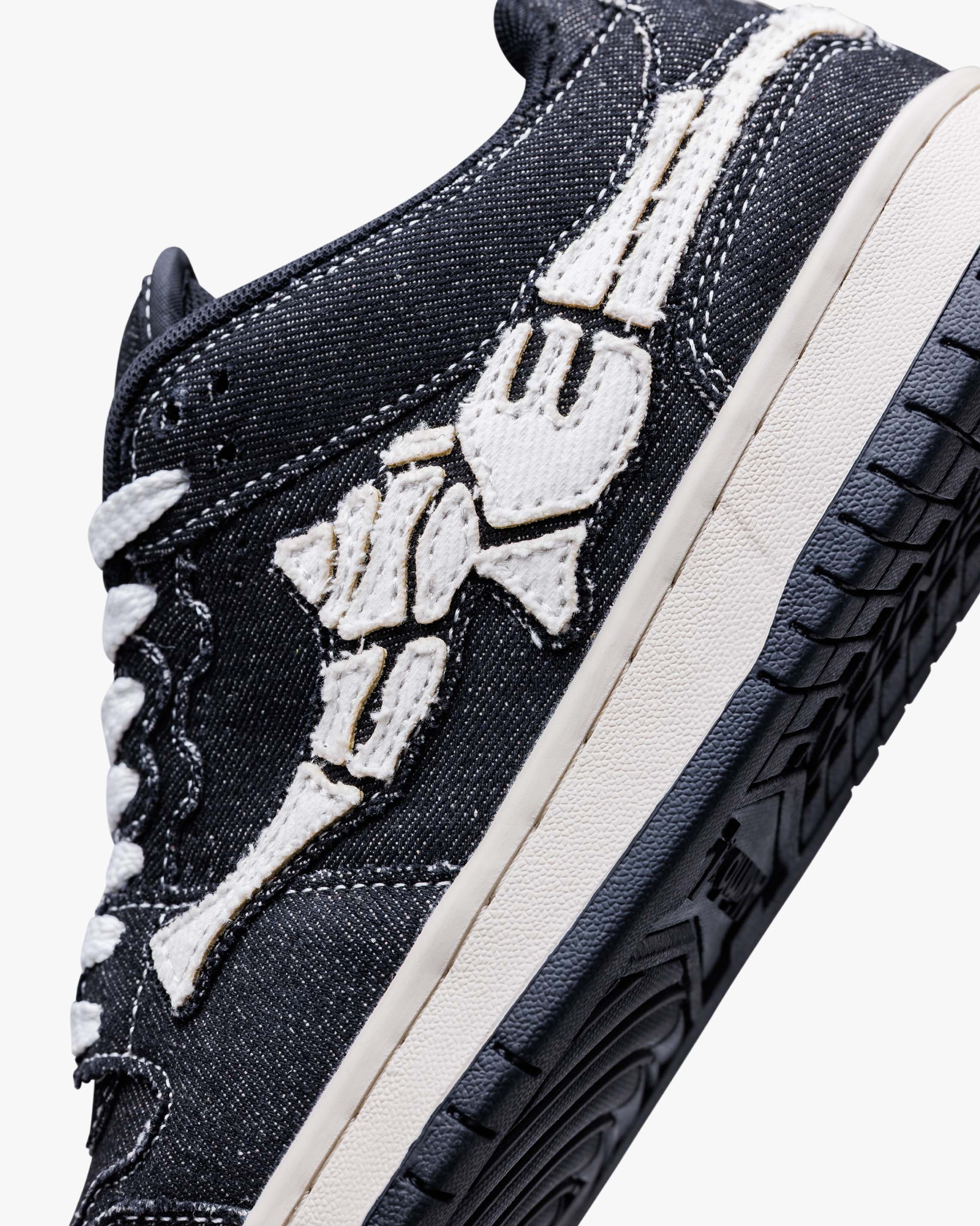 AKIMBO LOWS "SELVEDGE DENIM BLACK" - Image 8