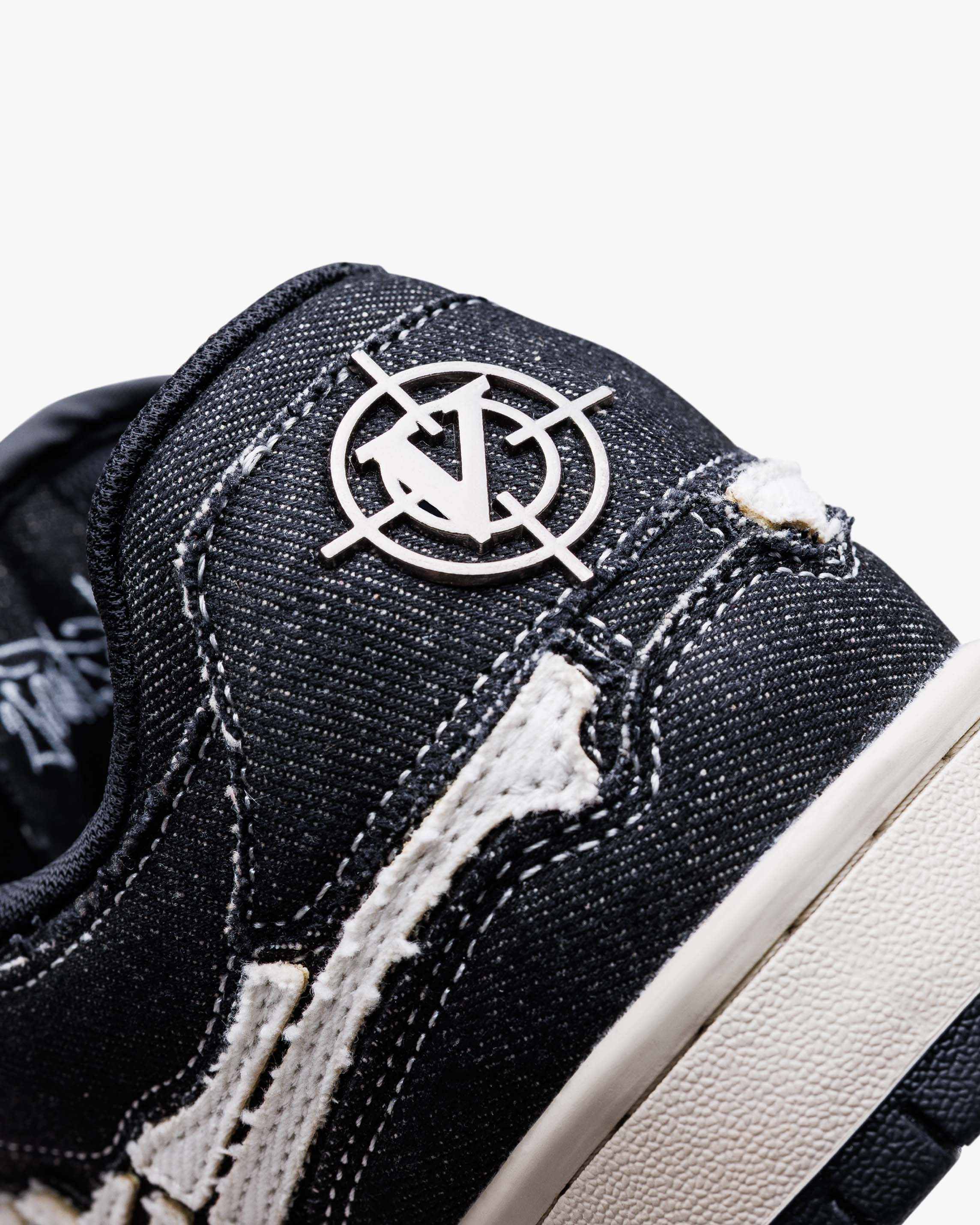 AKIMBO LOWS "SELVEDGE DENIM BLACK" - Image 9