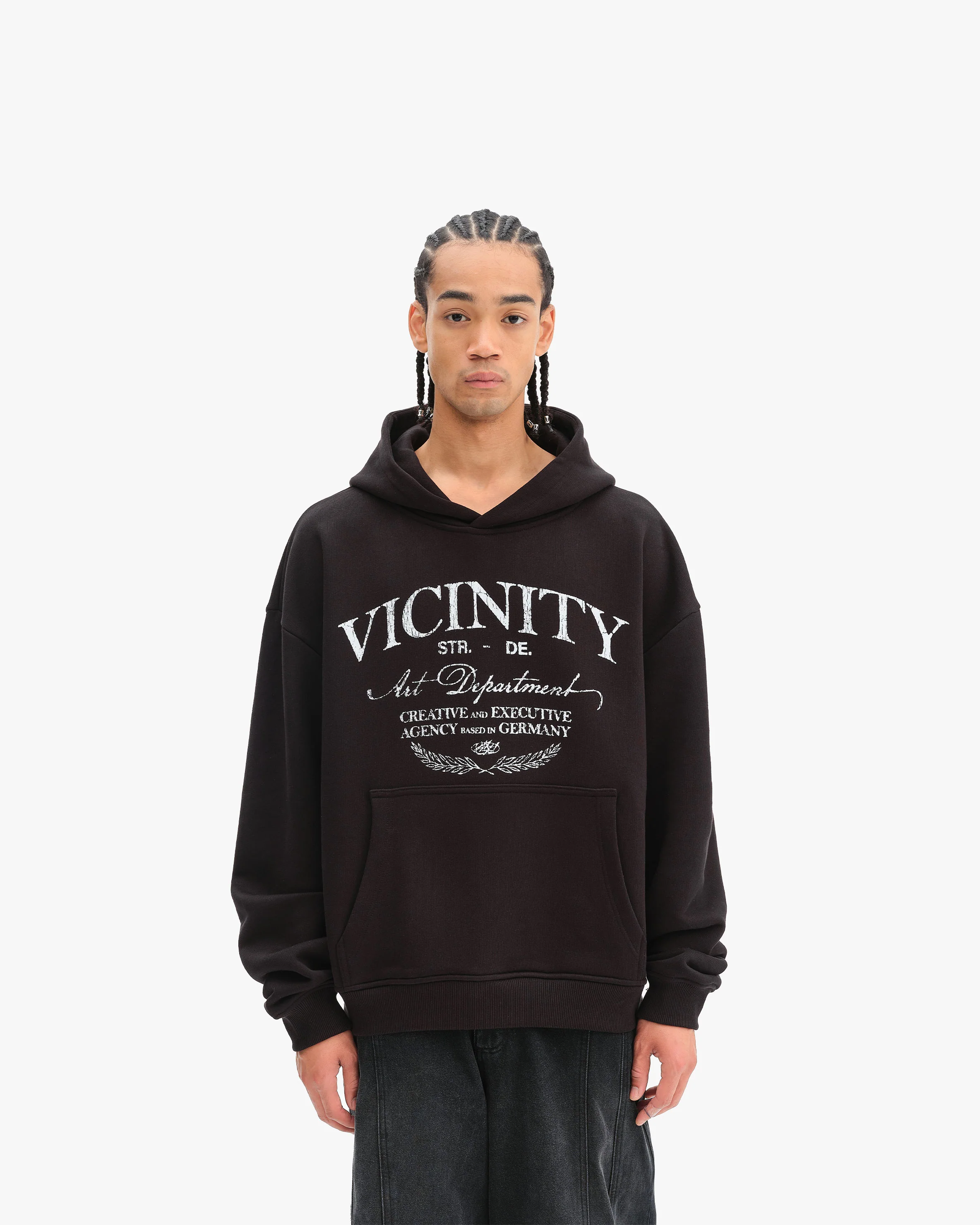 ART DEPARTMENT HOODIE BLACK - Image 2
