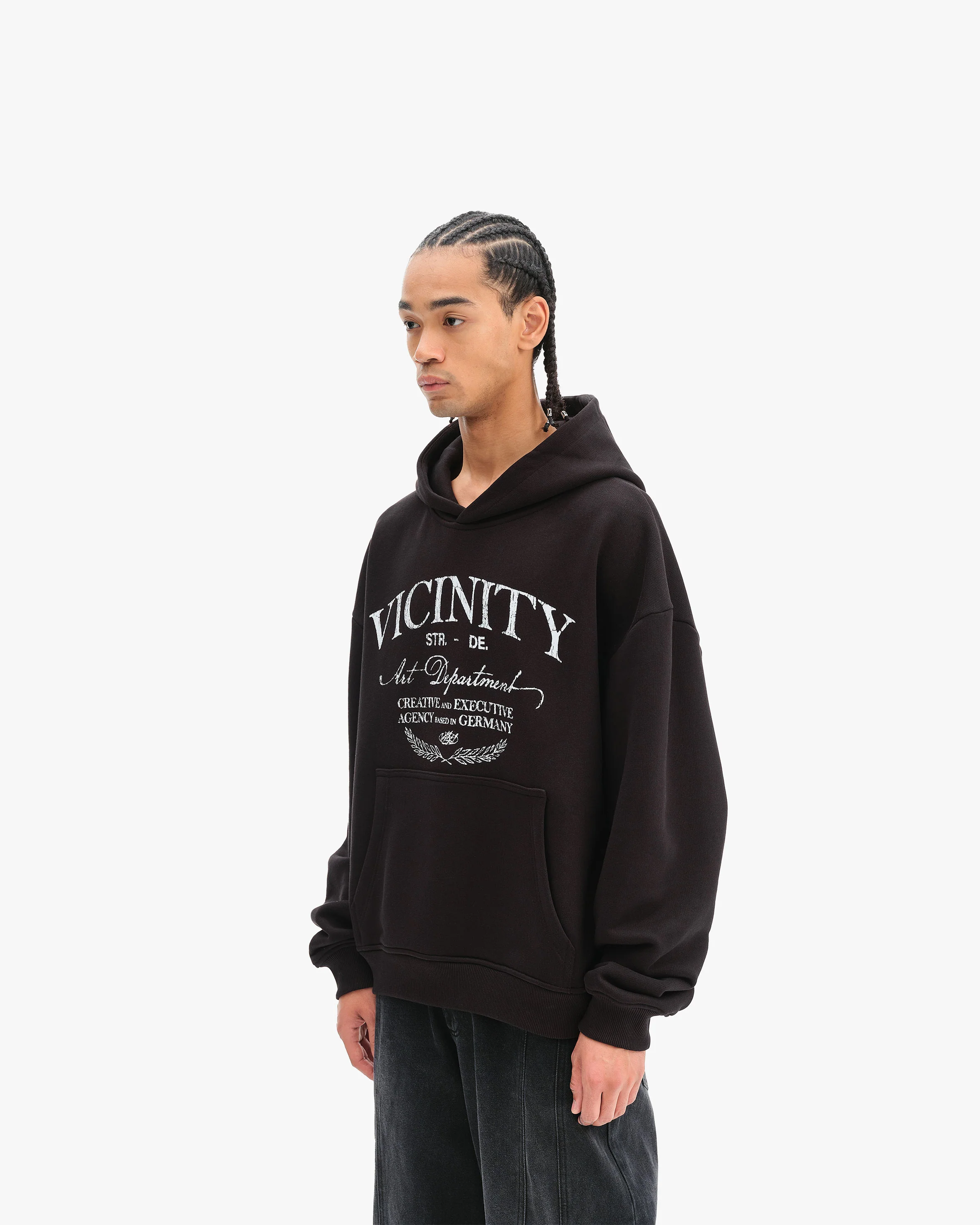 ART DEPARTMENT HOODIE BLACK - Image 3