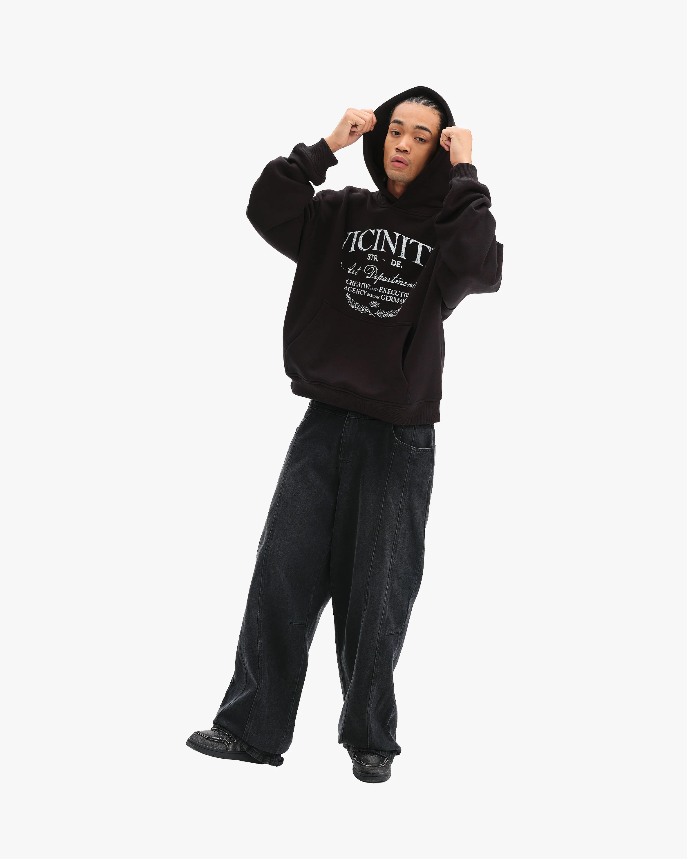 ART DEPARTMENT HOODIE BLACK - Image 8