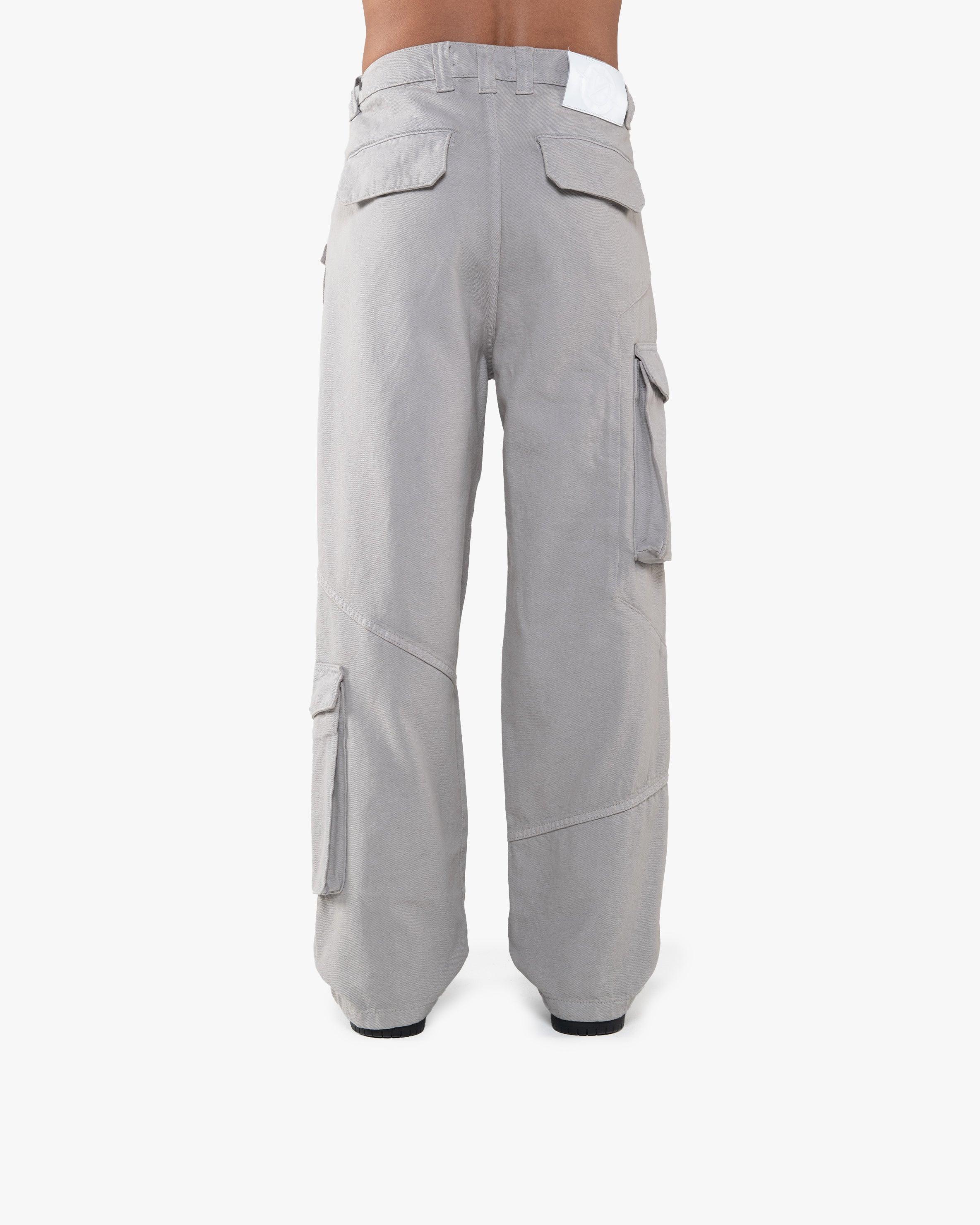 ASYMETRICAL CARGOPANTS DARK GREY - Image 5