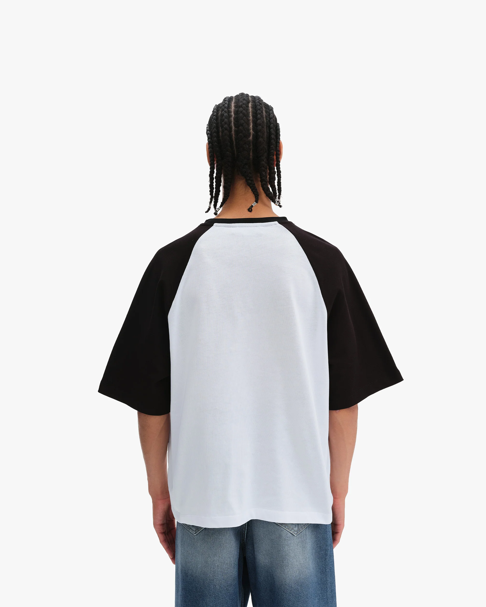 BICOLOR PUBLIC INSTITUTE TEE BLACK/WHITE - Image 5