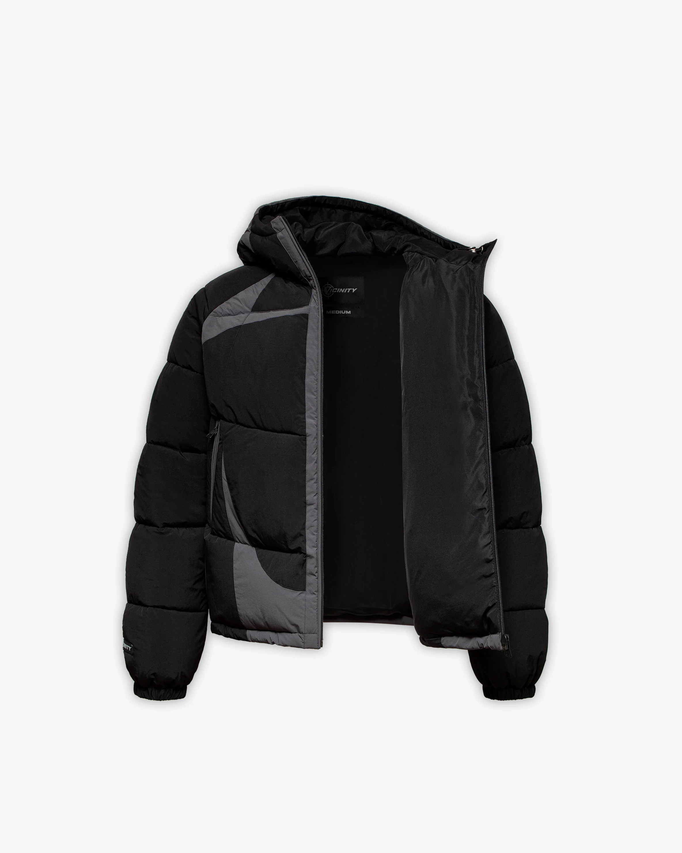 BLAZE PUFFER JACKET BLACK - Image 8