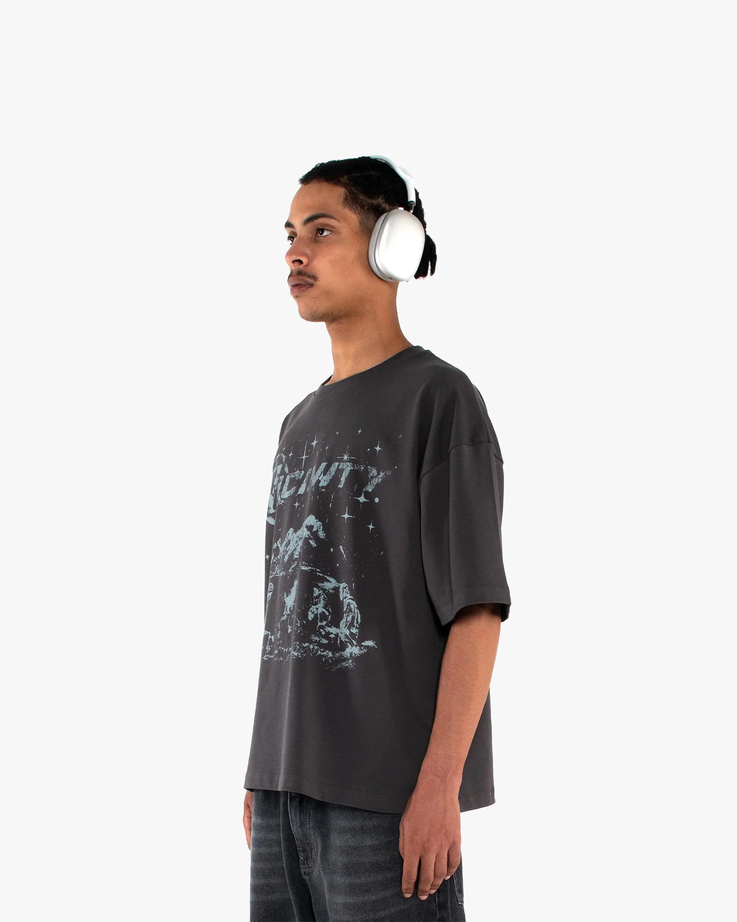 CAMPFIRE TEE DARK GREY - Image 3
