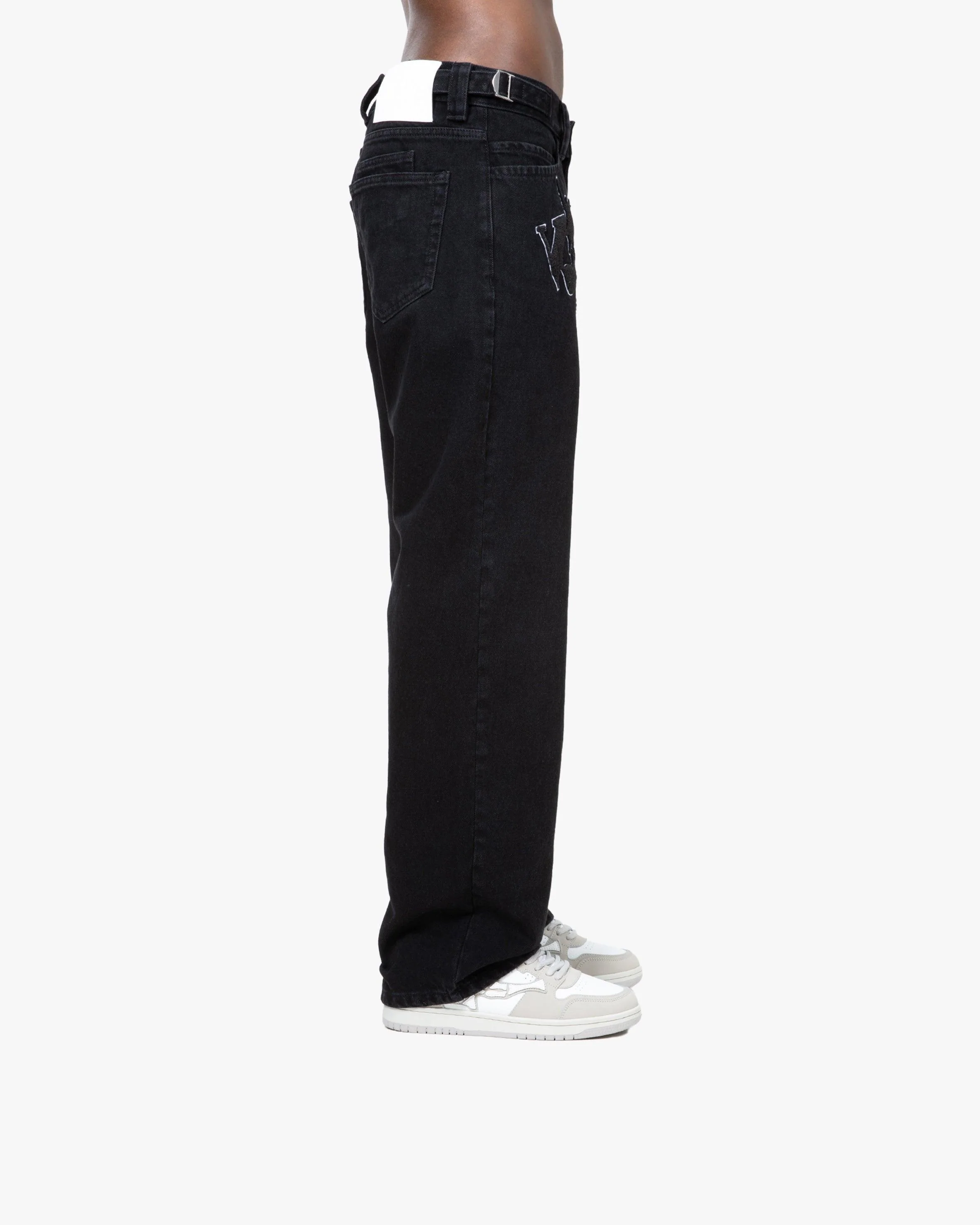 CHENILLE HAVOC DENIM BLACK / WHITE - Image 3