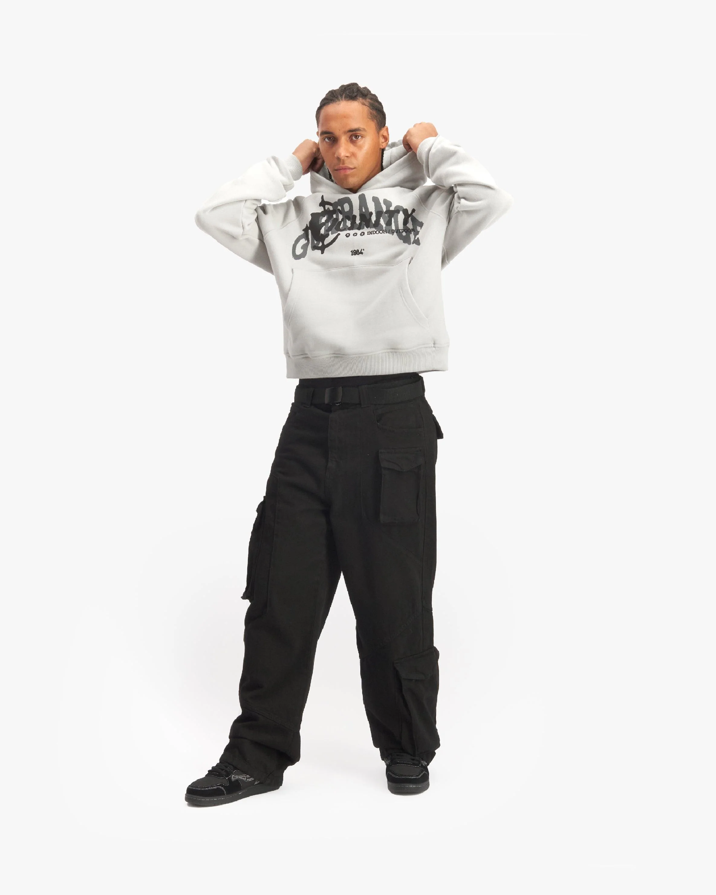 GUNRANGE HOODIE GREY - Image 7