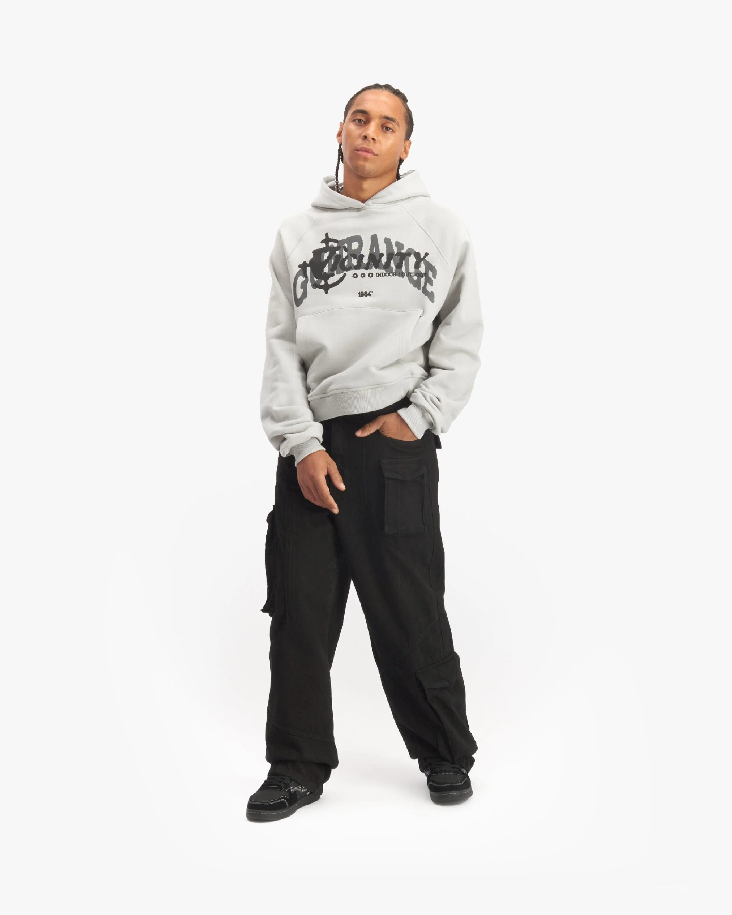 GUNRANGE HOODIE GREY - Image 8