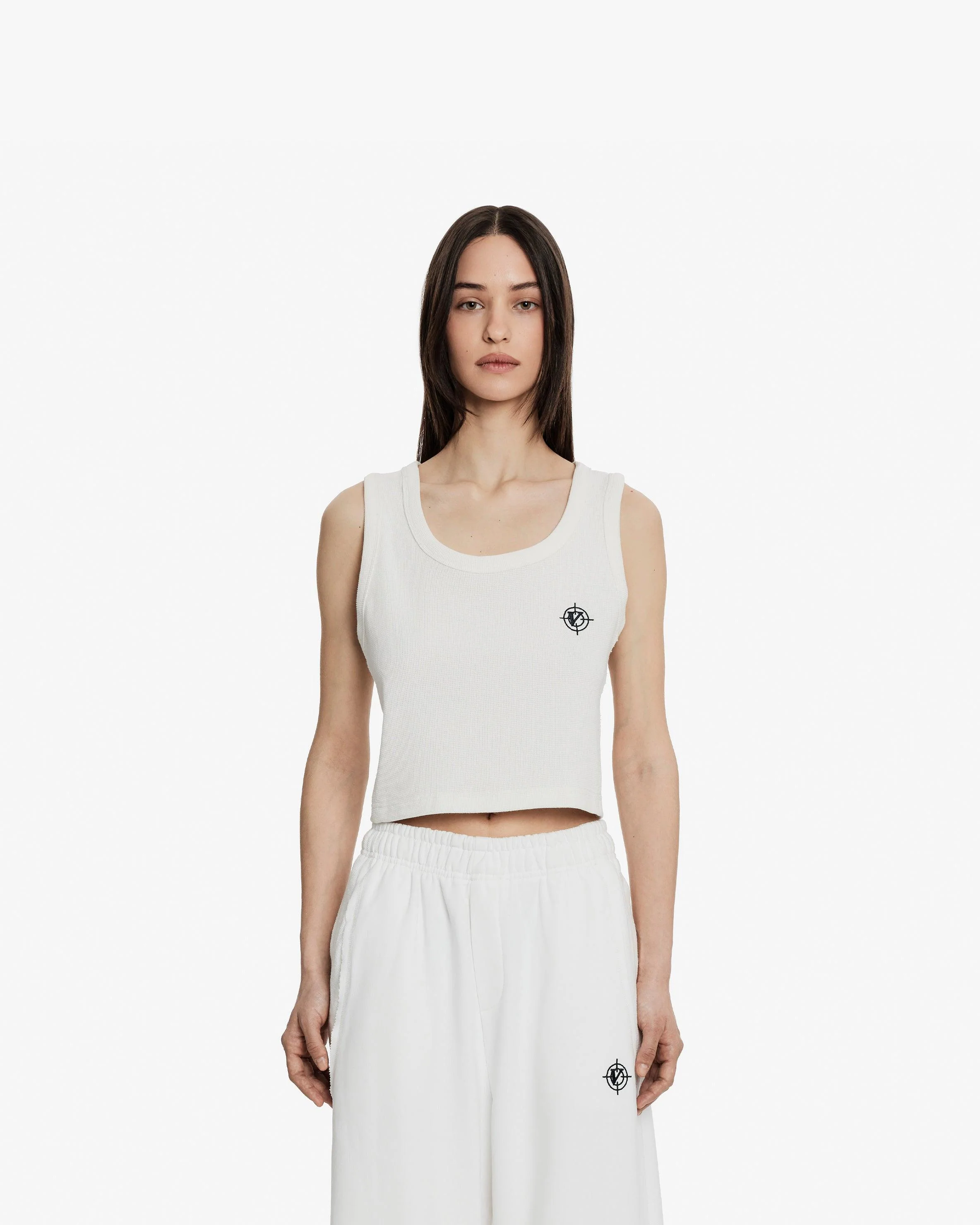 CROP TANKTOP DOUBLE PACK (BLACK & WHITE) - Image 3