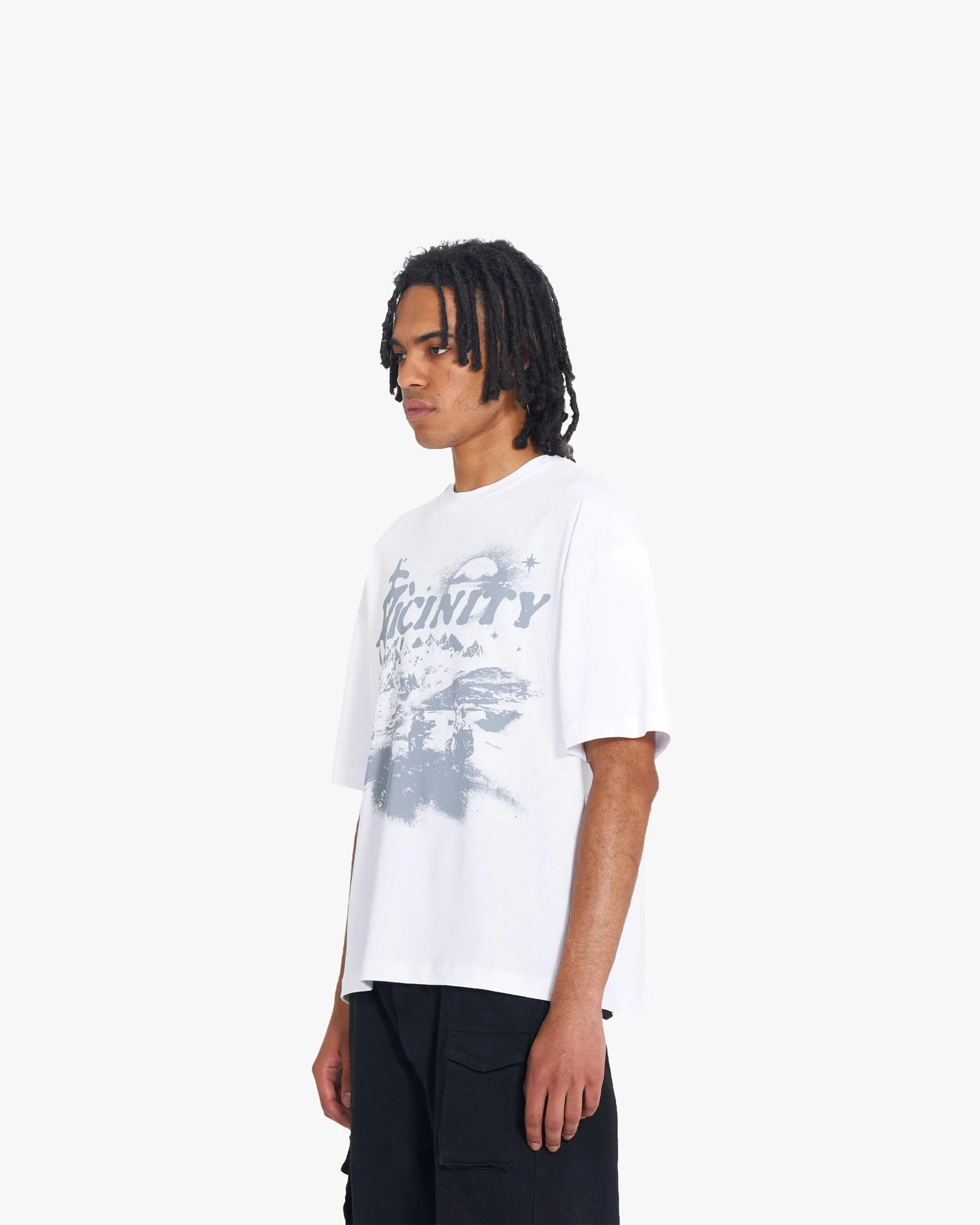 HIDDEN HILLS TEE WHITE - Image 3