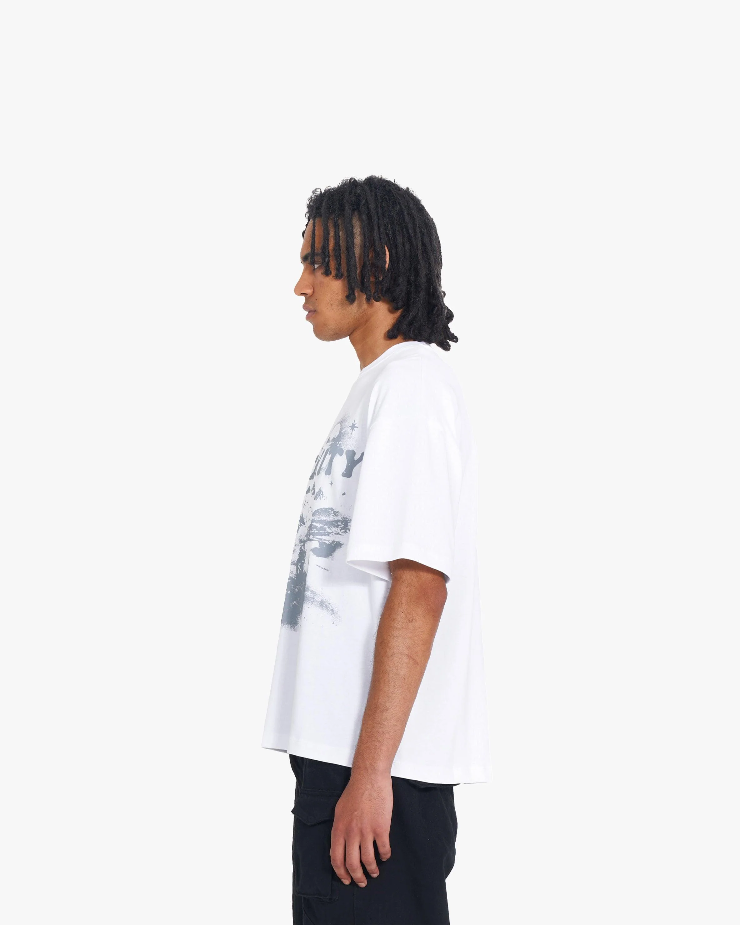 HIDDEN HILLS TEE WHITE - Image 4