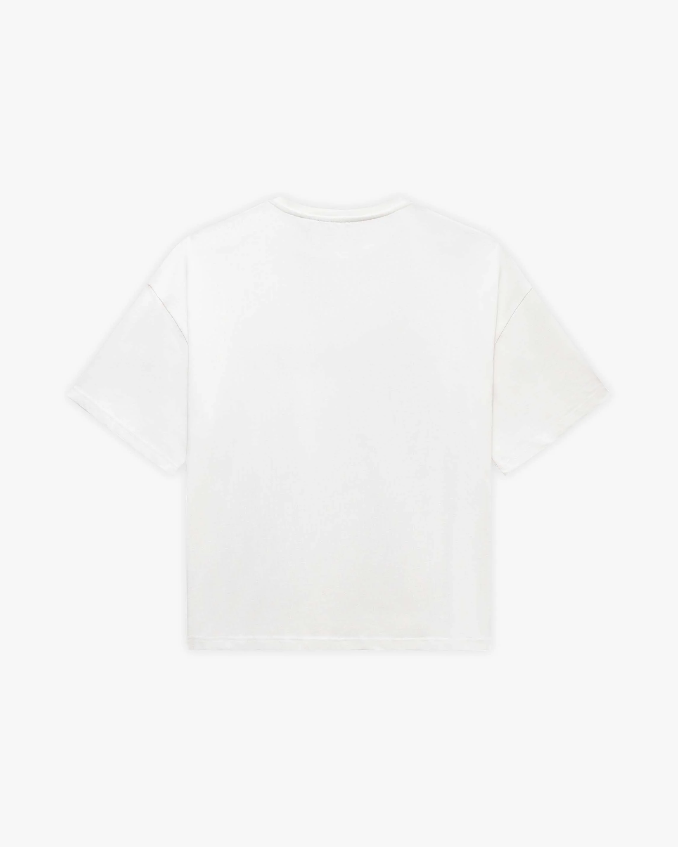 DRAWN SCRIPT TEE WHITE - Image 6