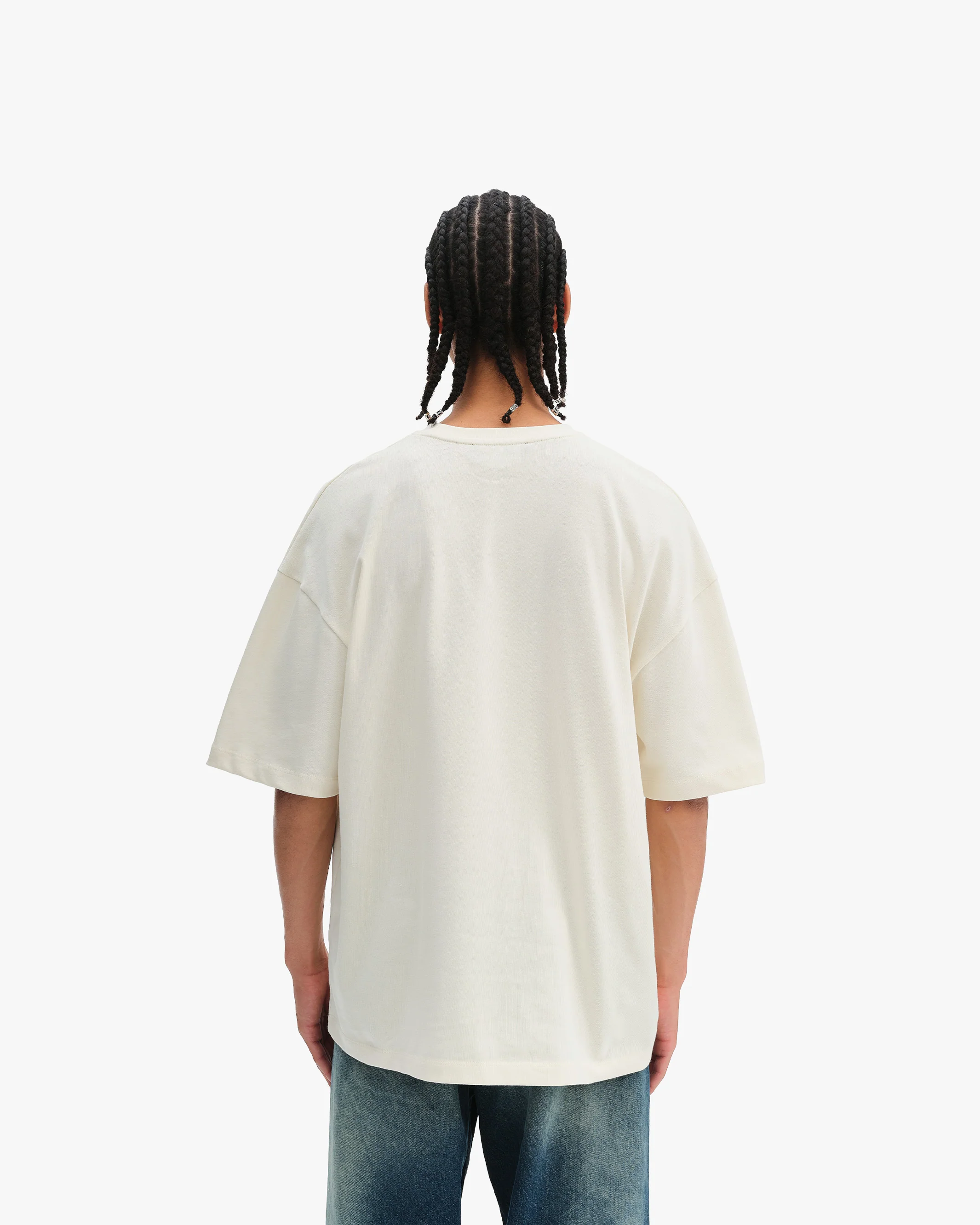 EAGLE TATTOO TEE BEIGE - Image 5