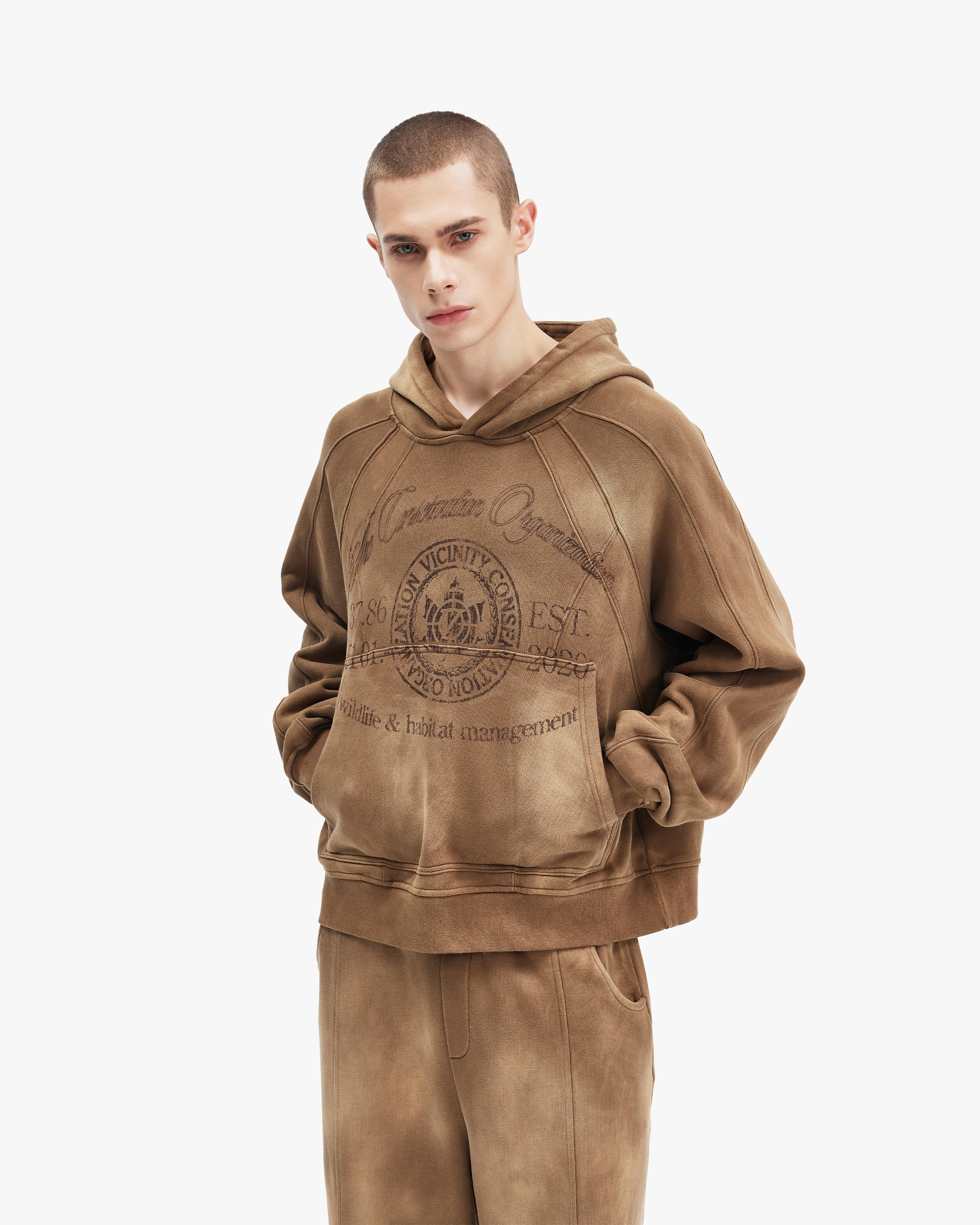 EXPLORER HOODIE BEIGE - Image 8