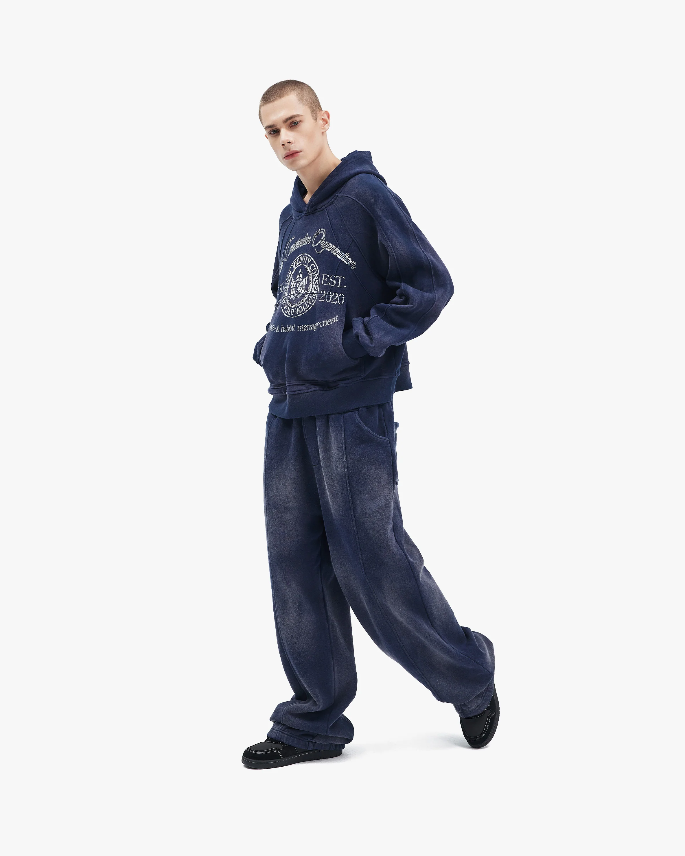 EXPLORER HOODIE NAVY - Image 7