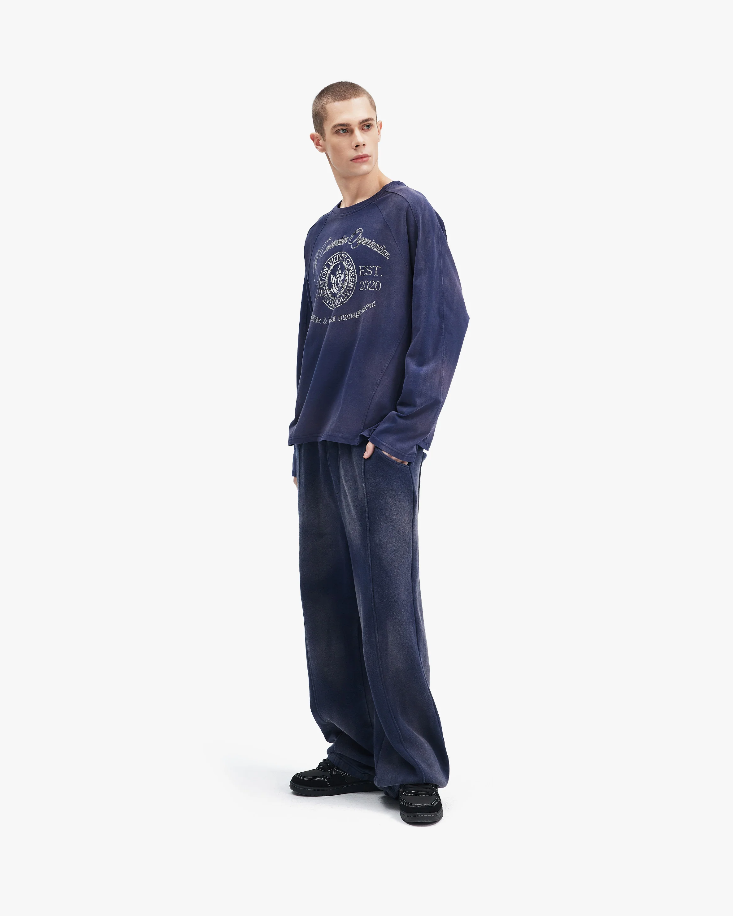 EXPLORER LONGSLEEVE NAVY - Image 6