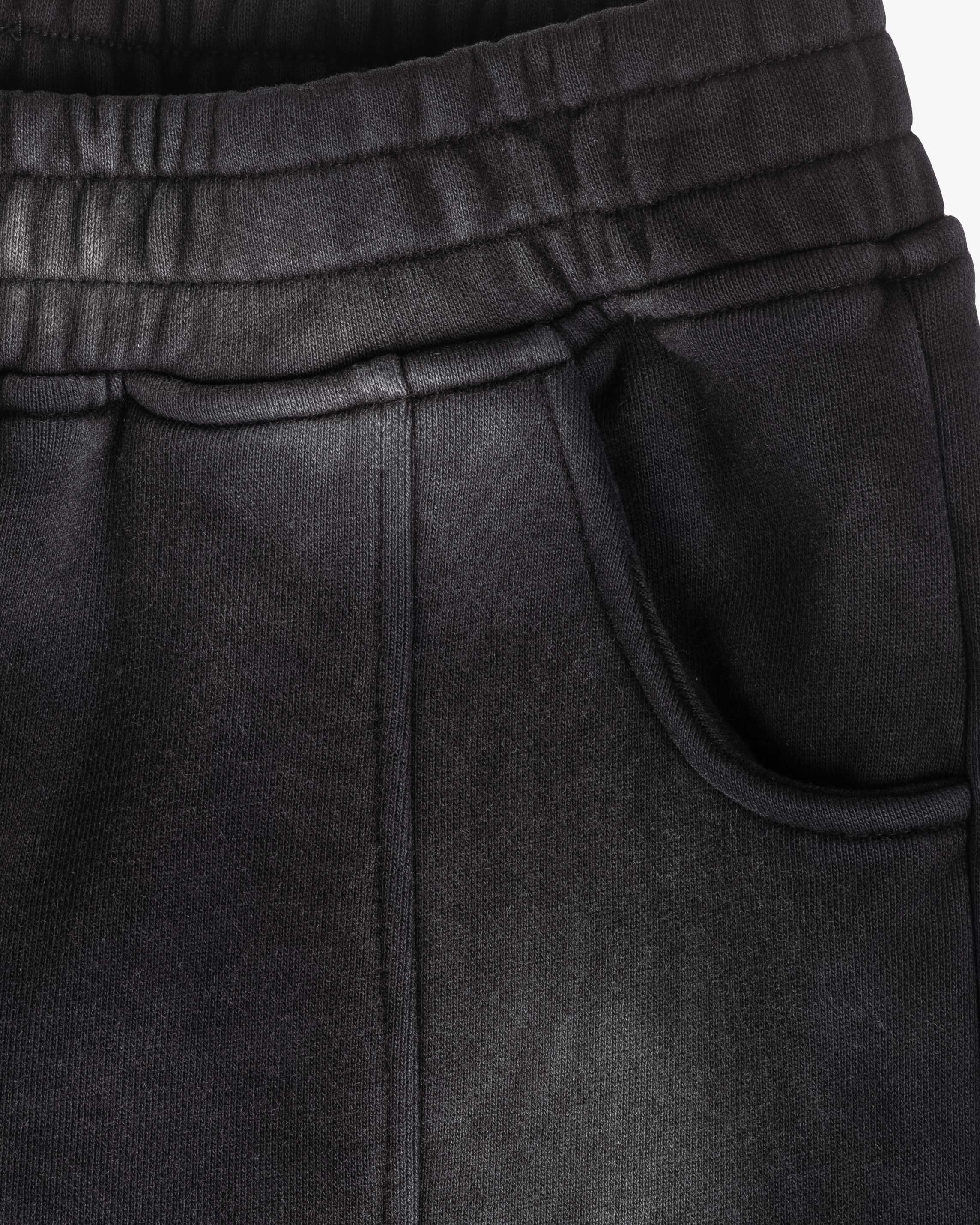 FADED WASH JOGGER BLACK - Image 9