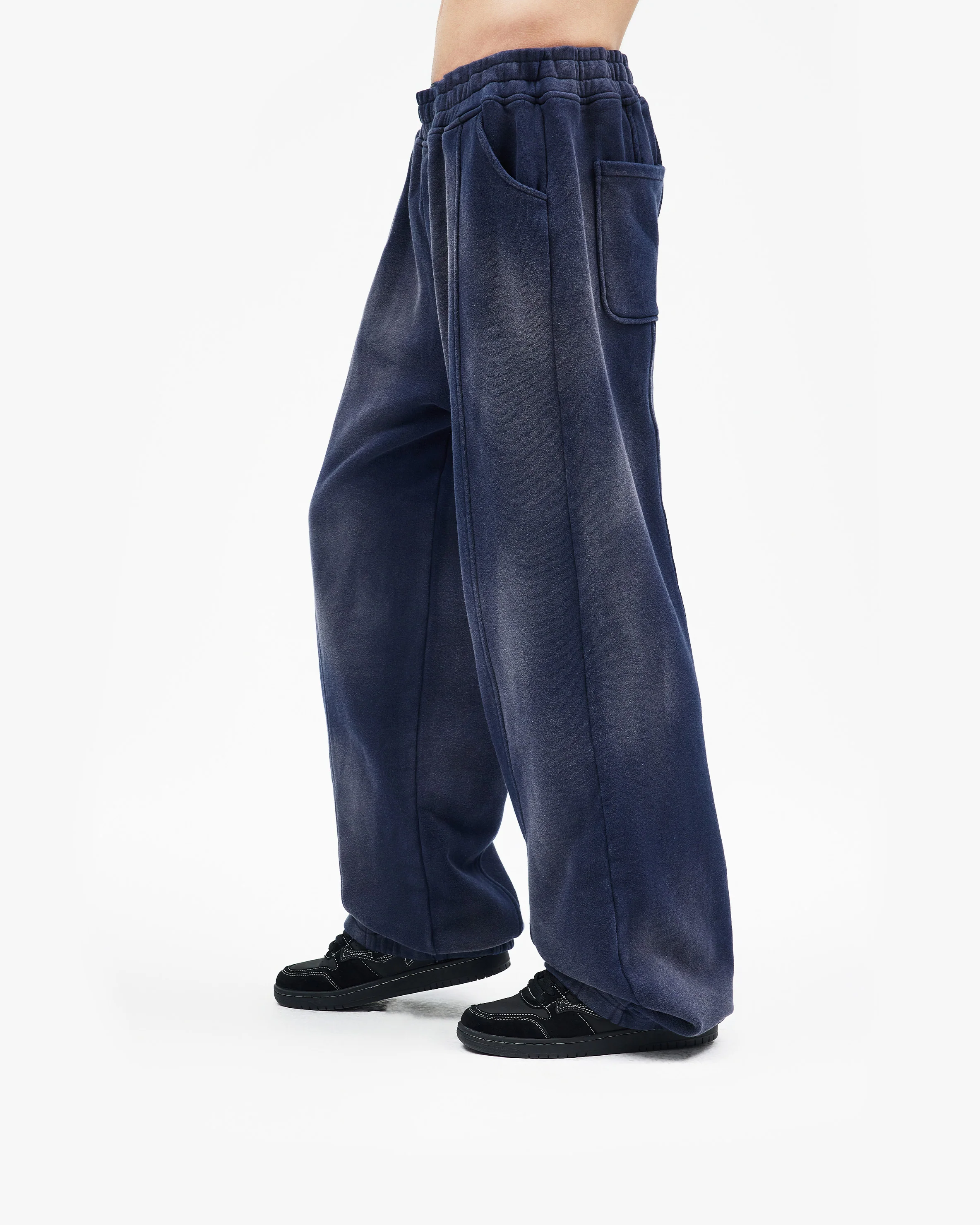 FADED WASH JOGGER NAVY - Image 8