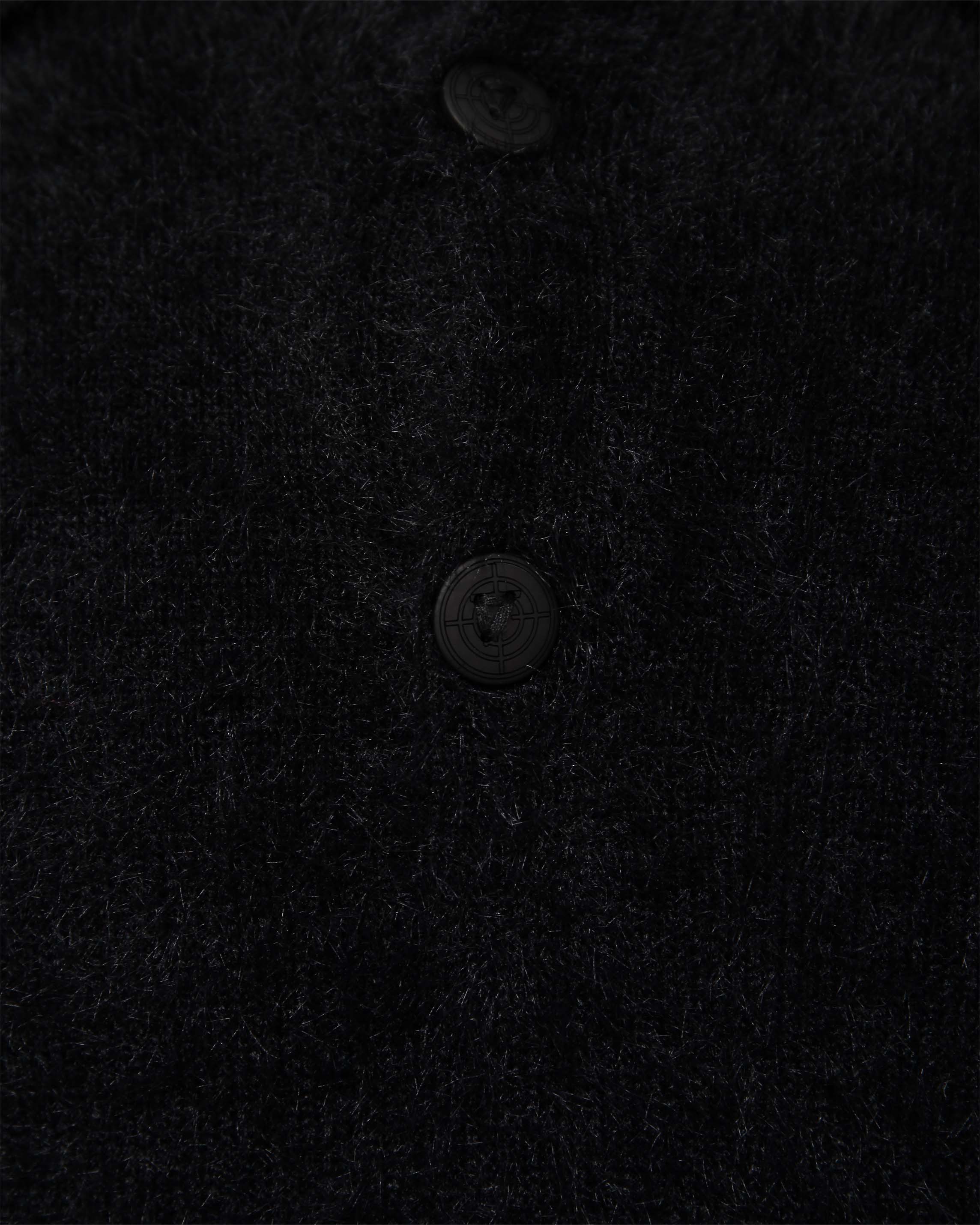 FAUX MINK POLO SWEATER BLACK - Image 11