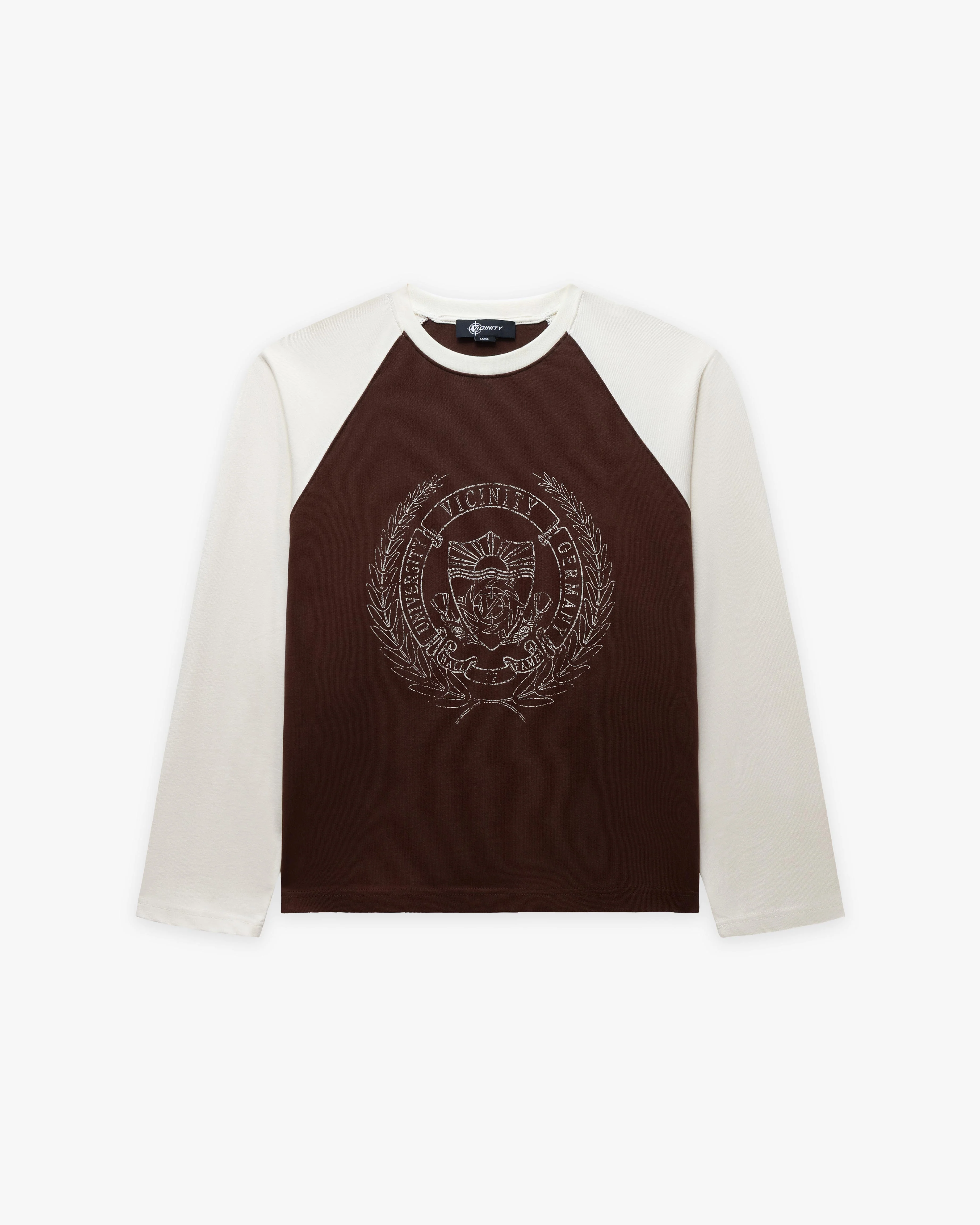 HALL OF FAME LONGSLEEVE BROWN/CREAM