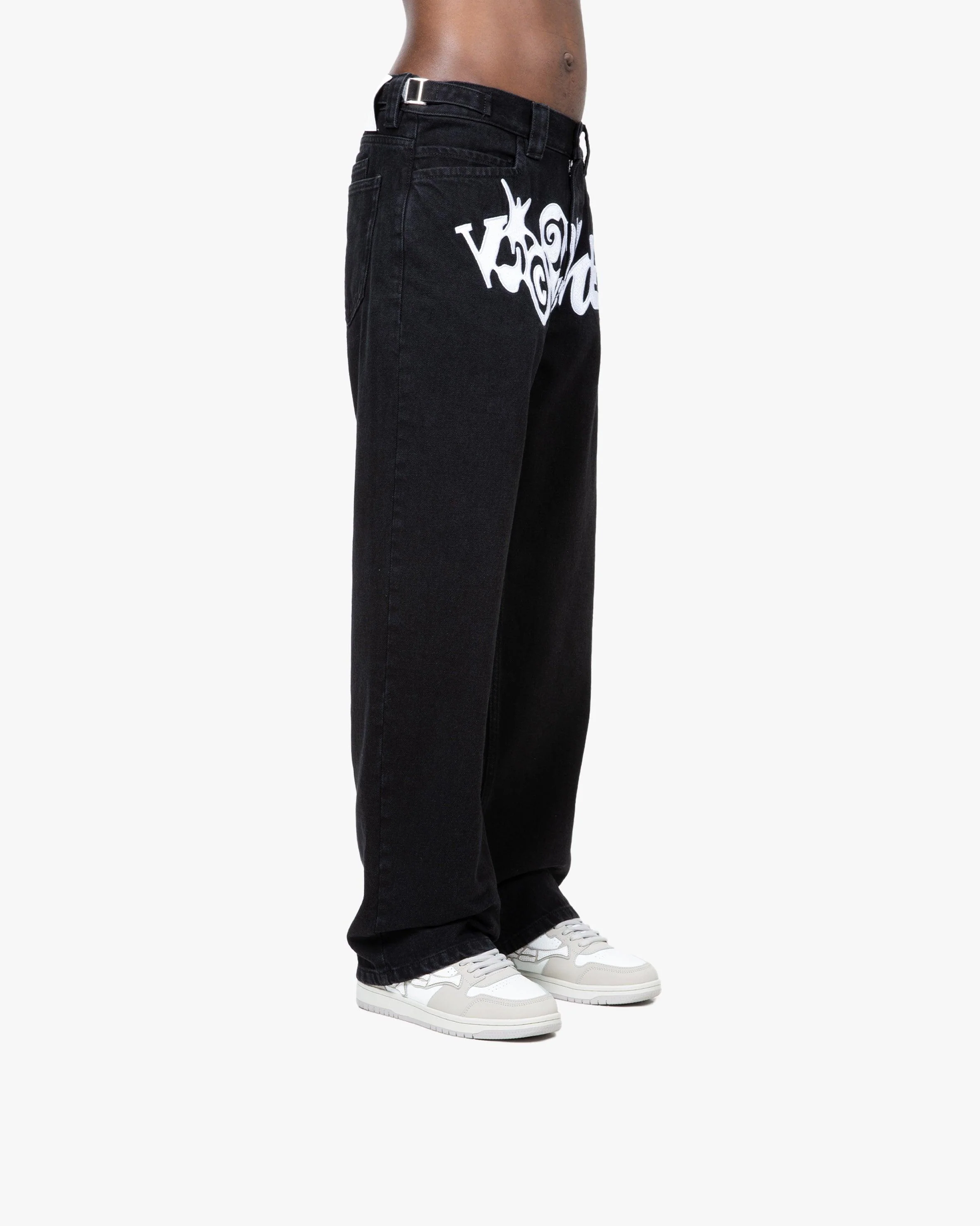 HAVOC DENIM BLACK / WHITE - Image 3