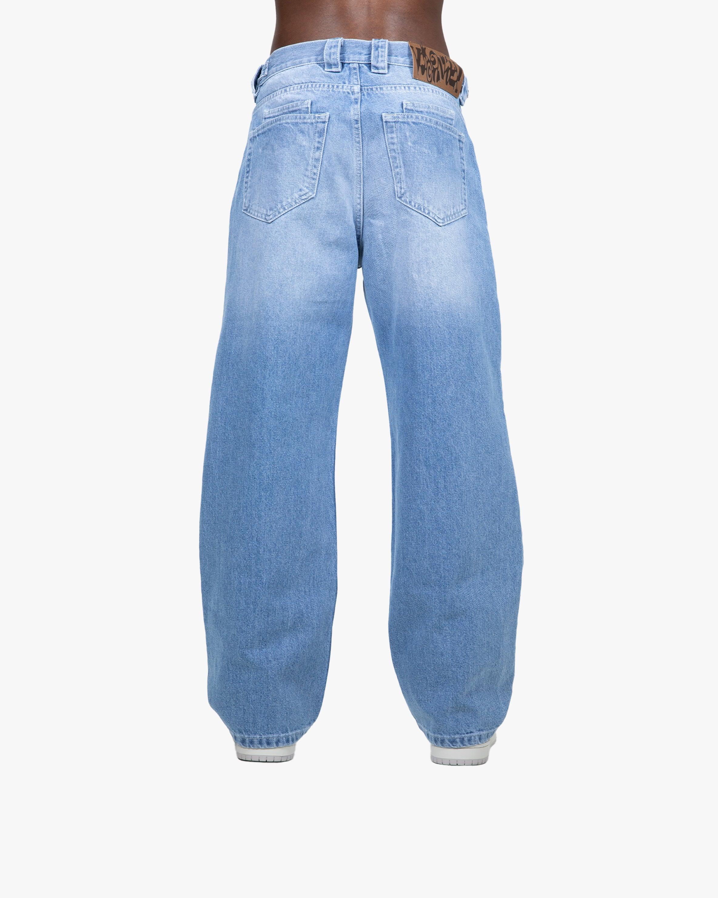 HAVOC DENIM LIGHT BLUE / WHITE - Image 5