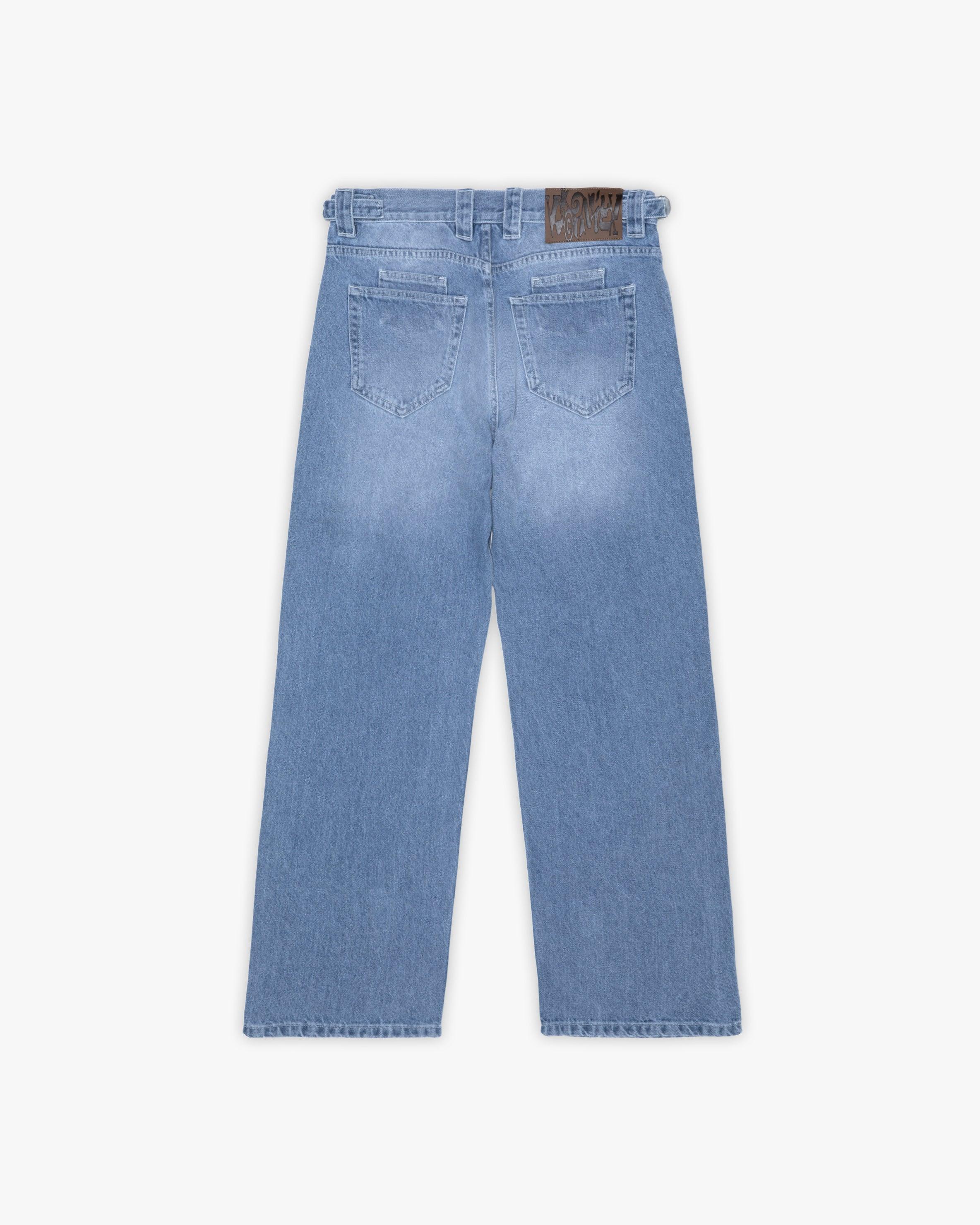 HAVOC DENIM LIGHT BLUE / WHITE - Image 6