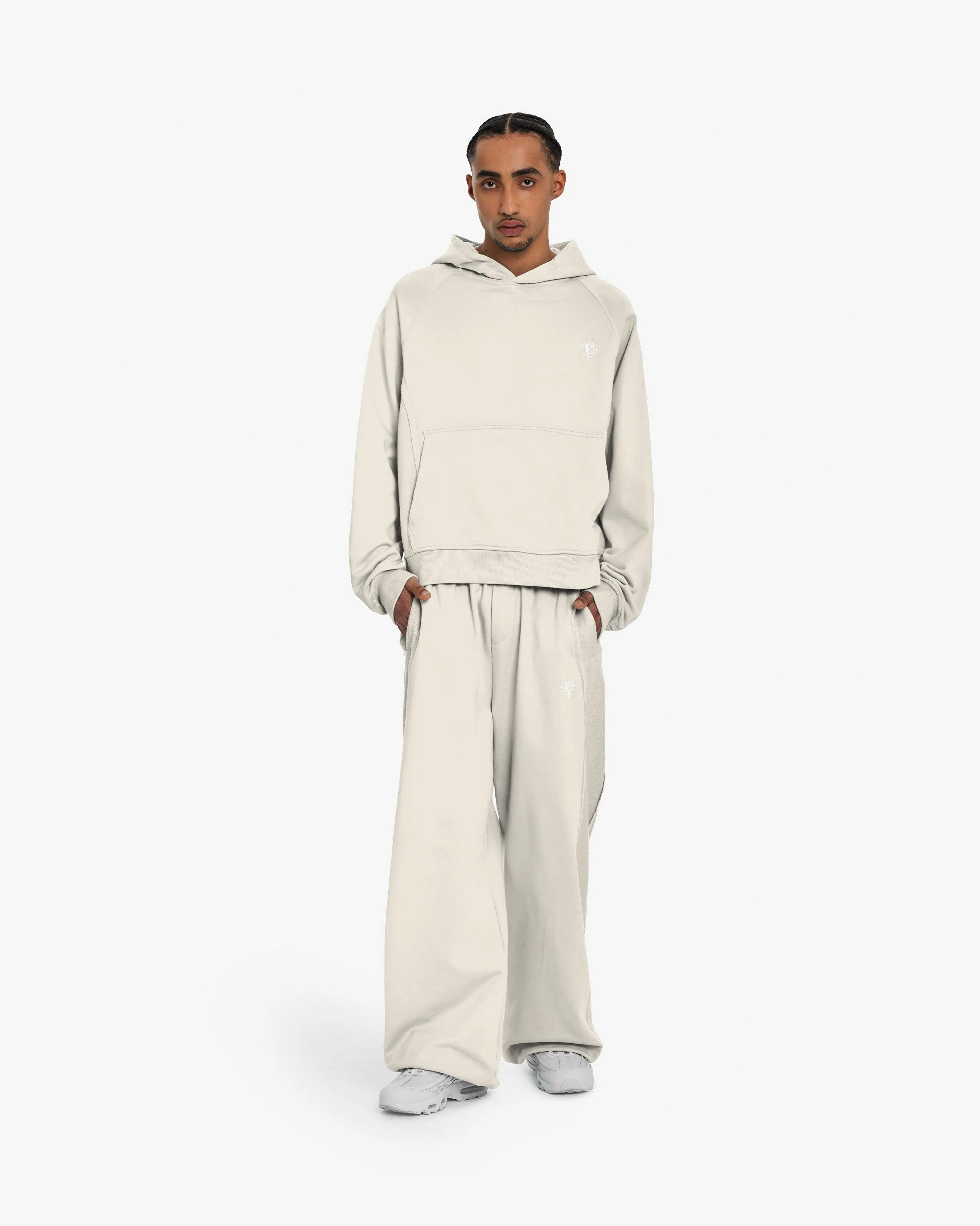 INSIDE OUT HOODIE BEIGE (OLD SIZING) - Image 9