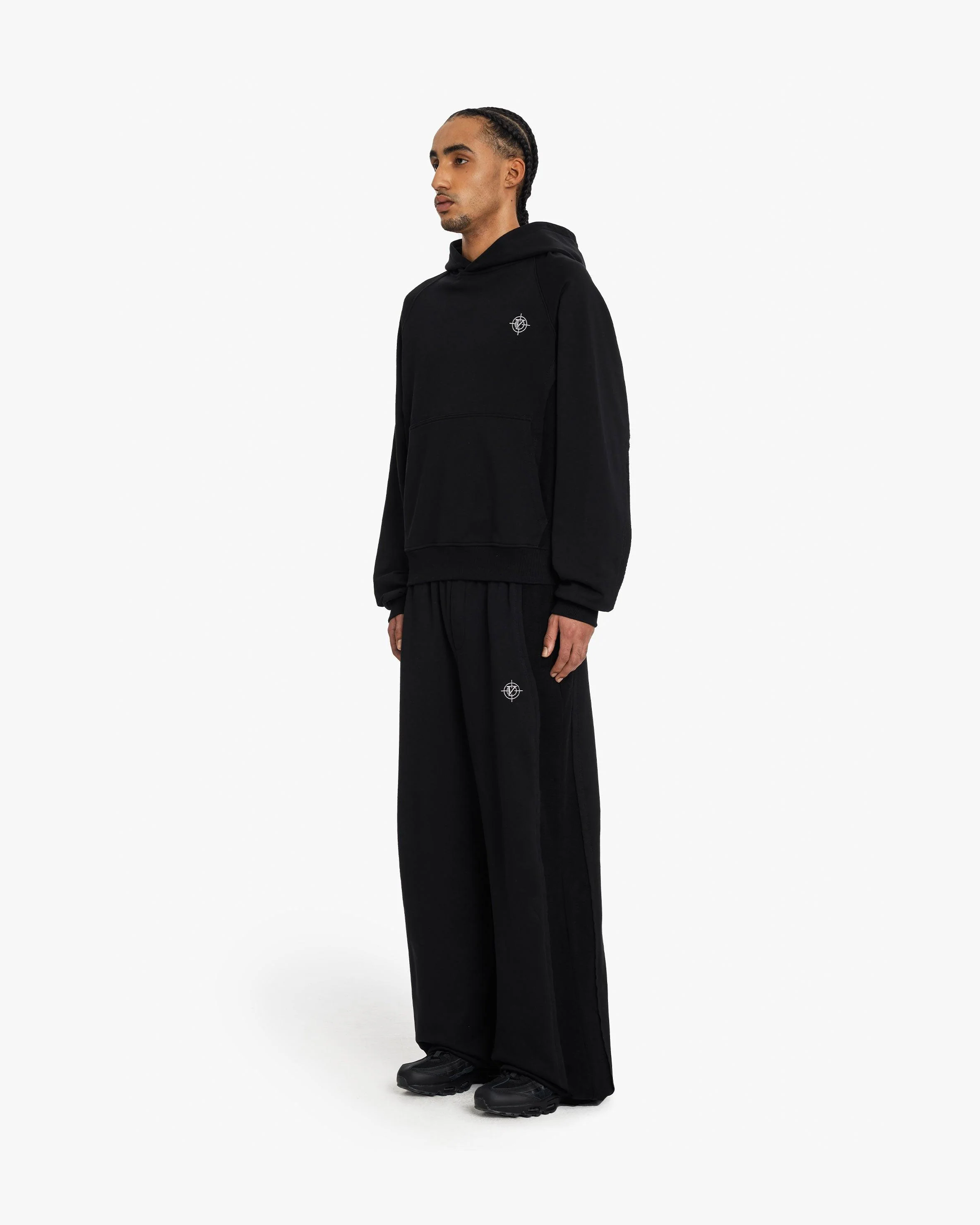 INSIDE OUT HOODIE BLACK (OLD SIZING) - Image 4