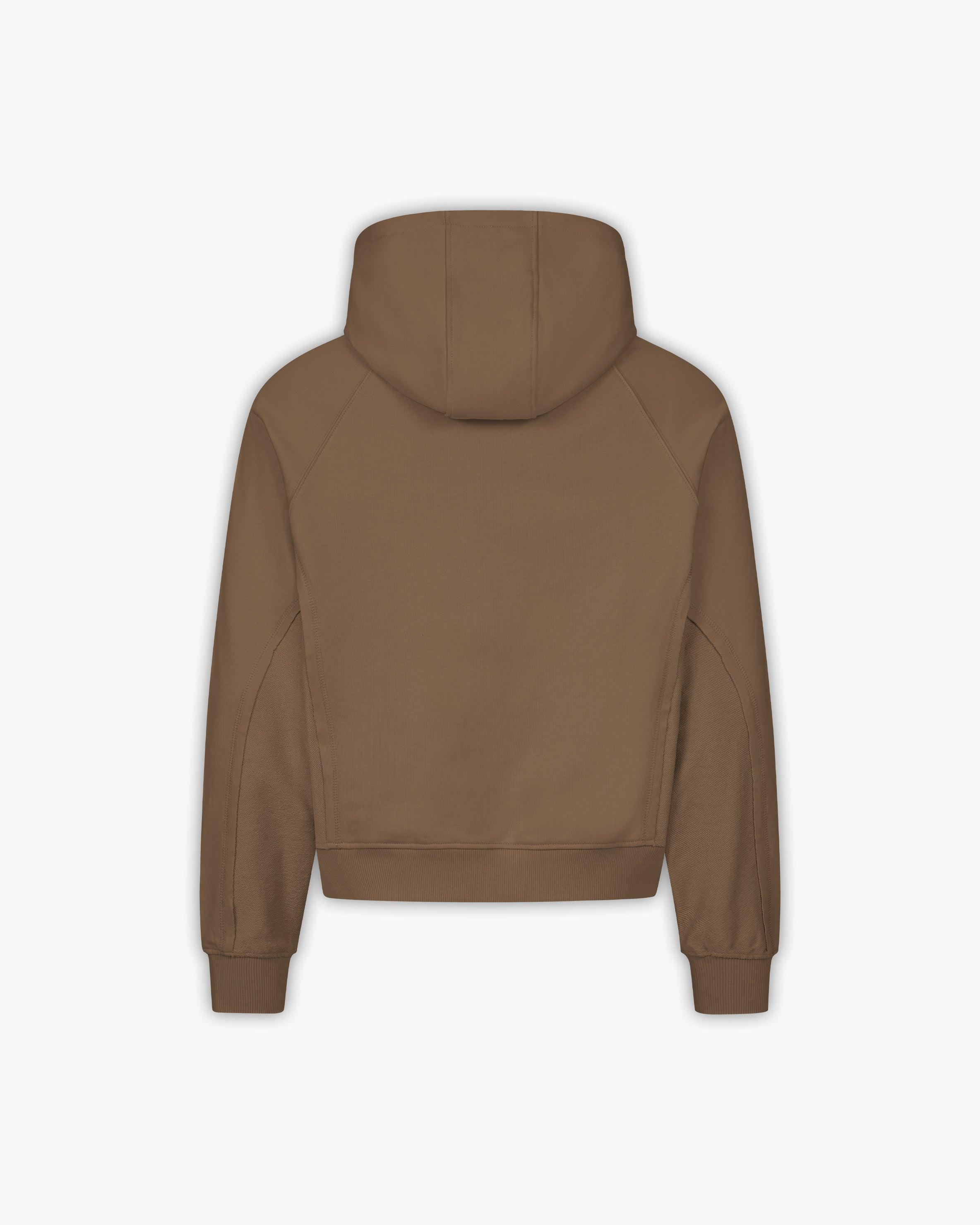INSIDE OUT HOODIE CHOCOLATE BROWN - Image 3