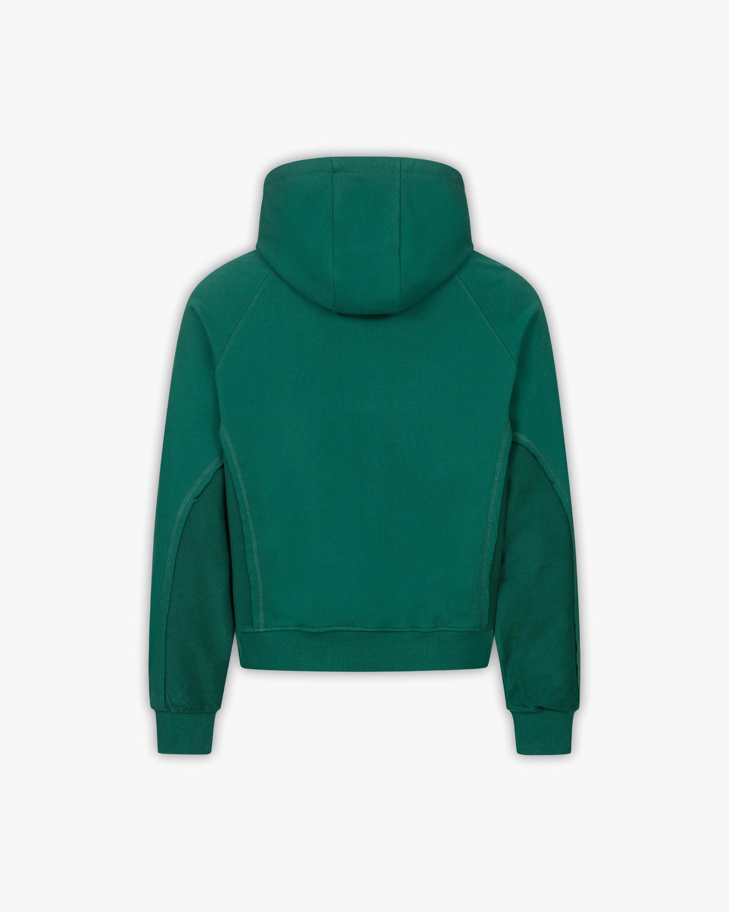 INSIDE OUT HOODIE FORREST GREEN - Image 3