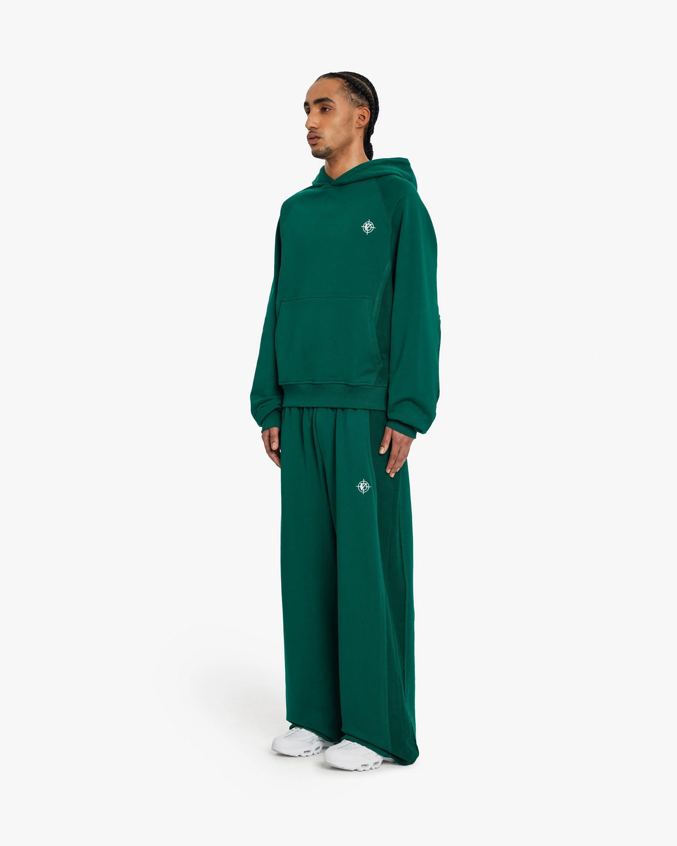 INSIDE OUT HOODIE FORREST GREEN - Image 4