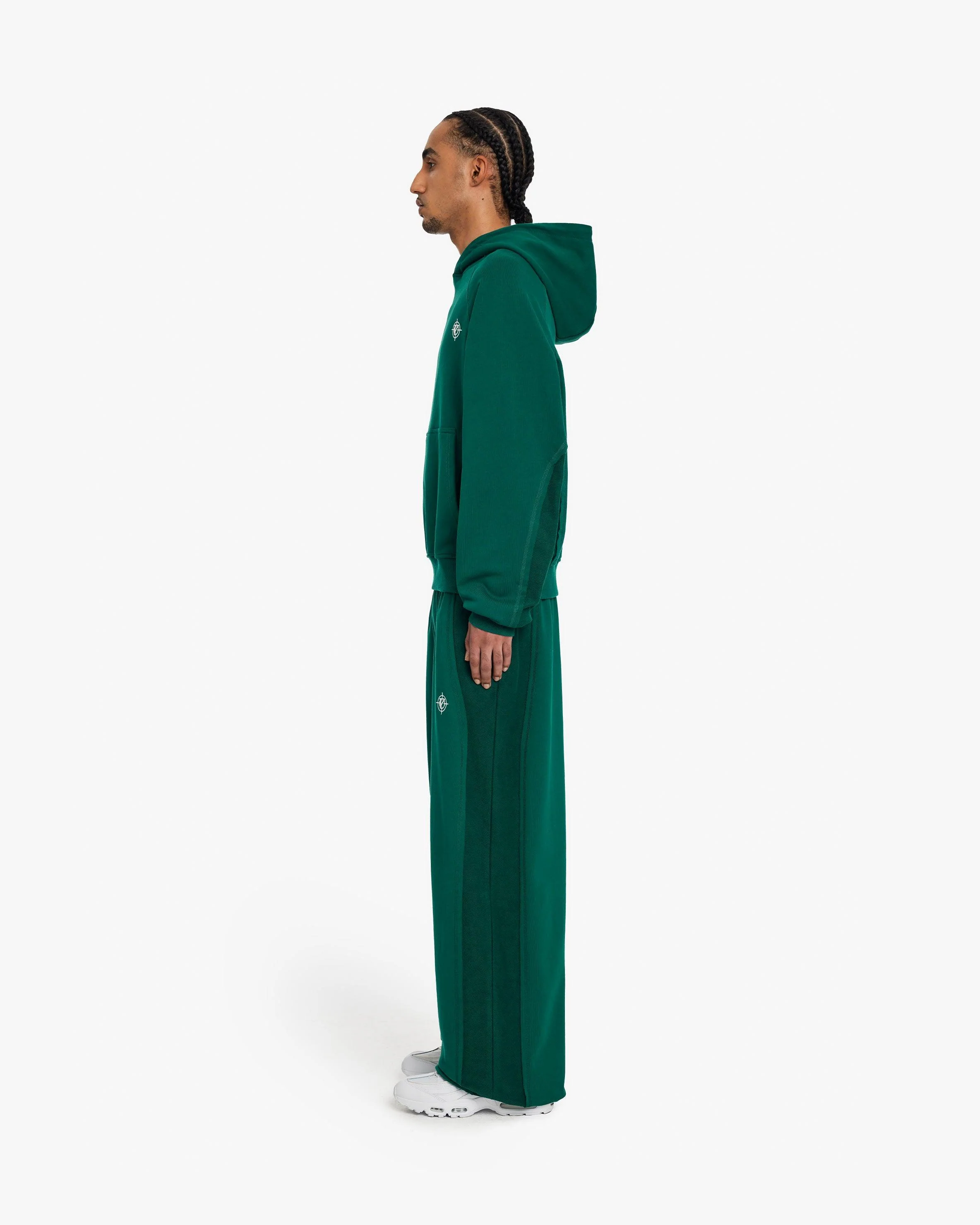 INSIDE OUT HOODIE FORREST GREEN - Image 5