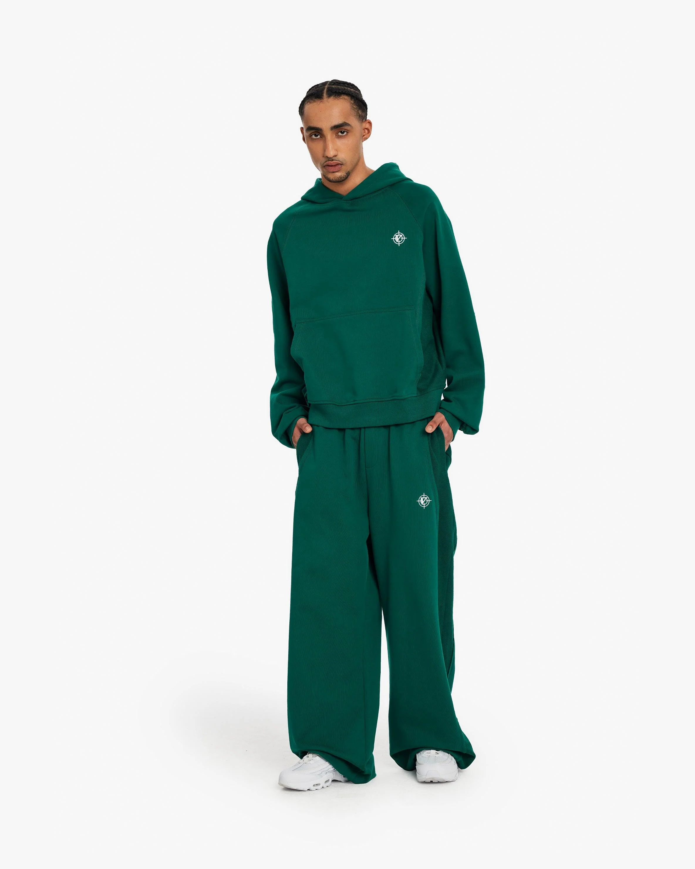 INSIDE OUT HOODIE FORREST GREEN - Image 9