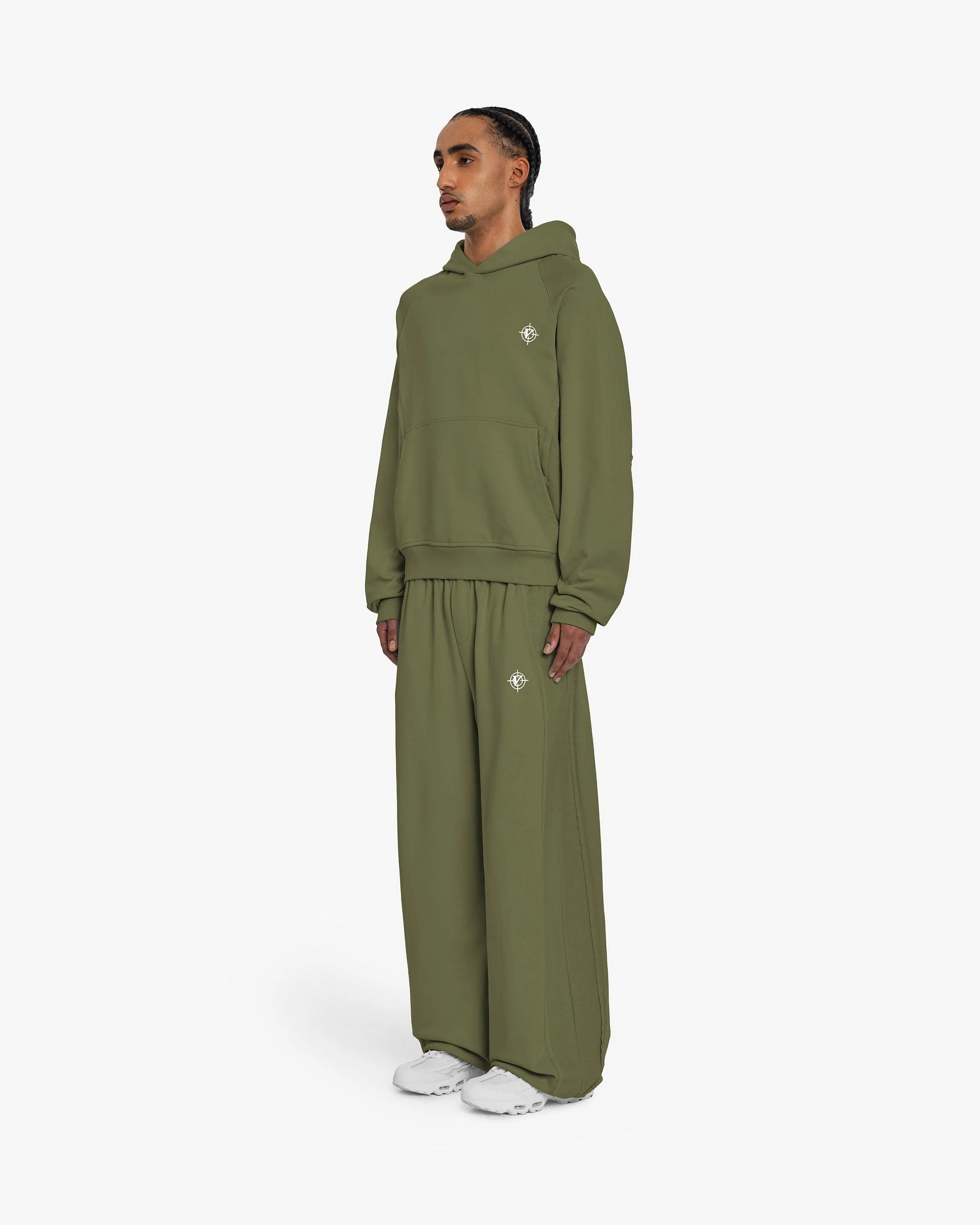 INSIDE OUT HOODIE KHAKI - Image 4