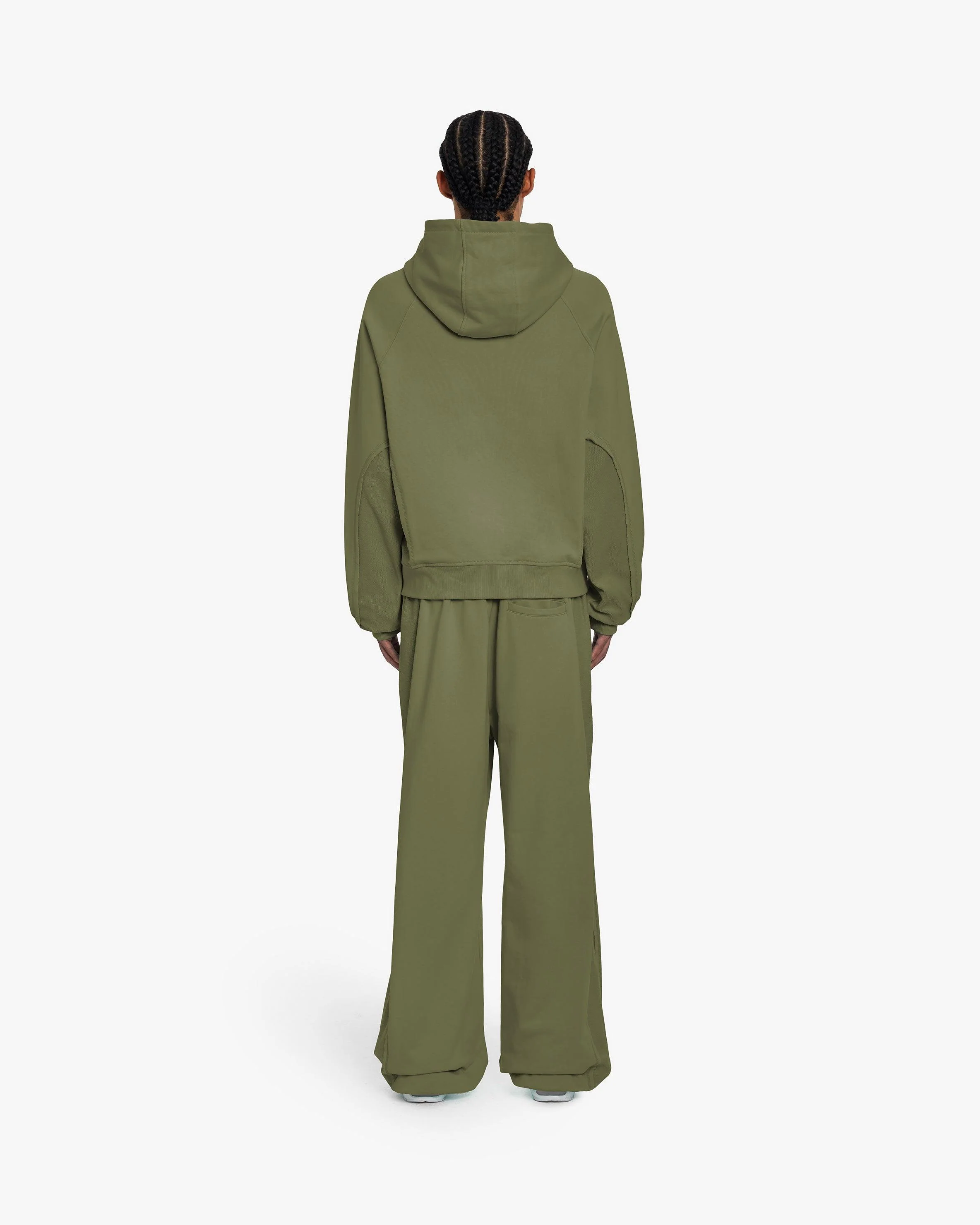 INSIDE OUT HOODIE KHAKI - Image 6