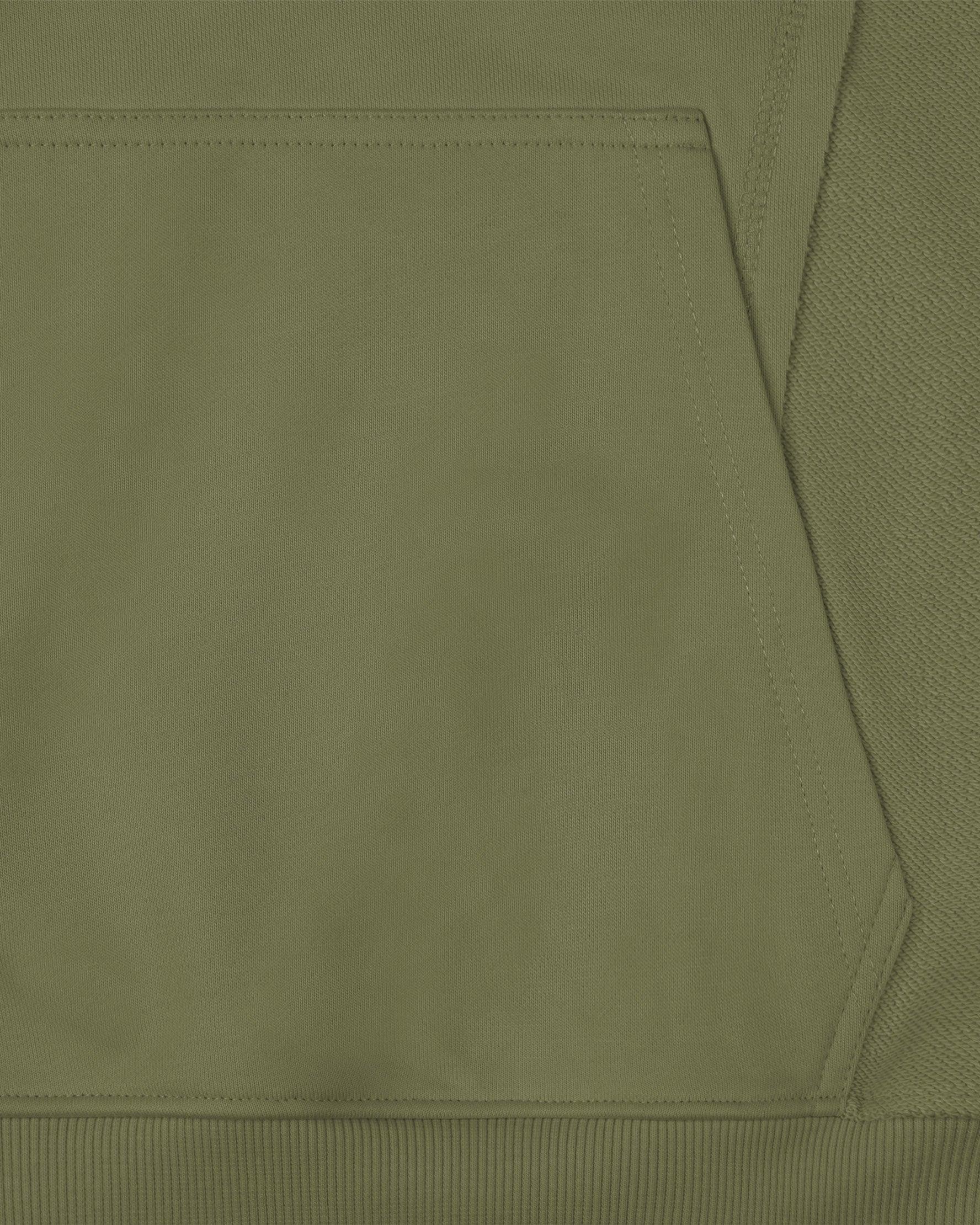 INSIDE OUT HOODIE KHAKI - Image 8